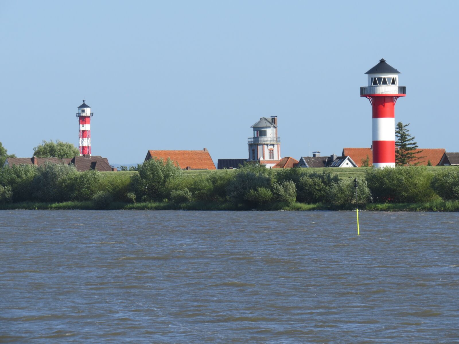 Canon PowerShot SX50 HS sample photo. Elbe, lighthouse, old country photography