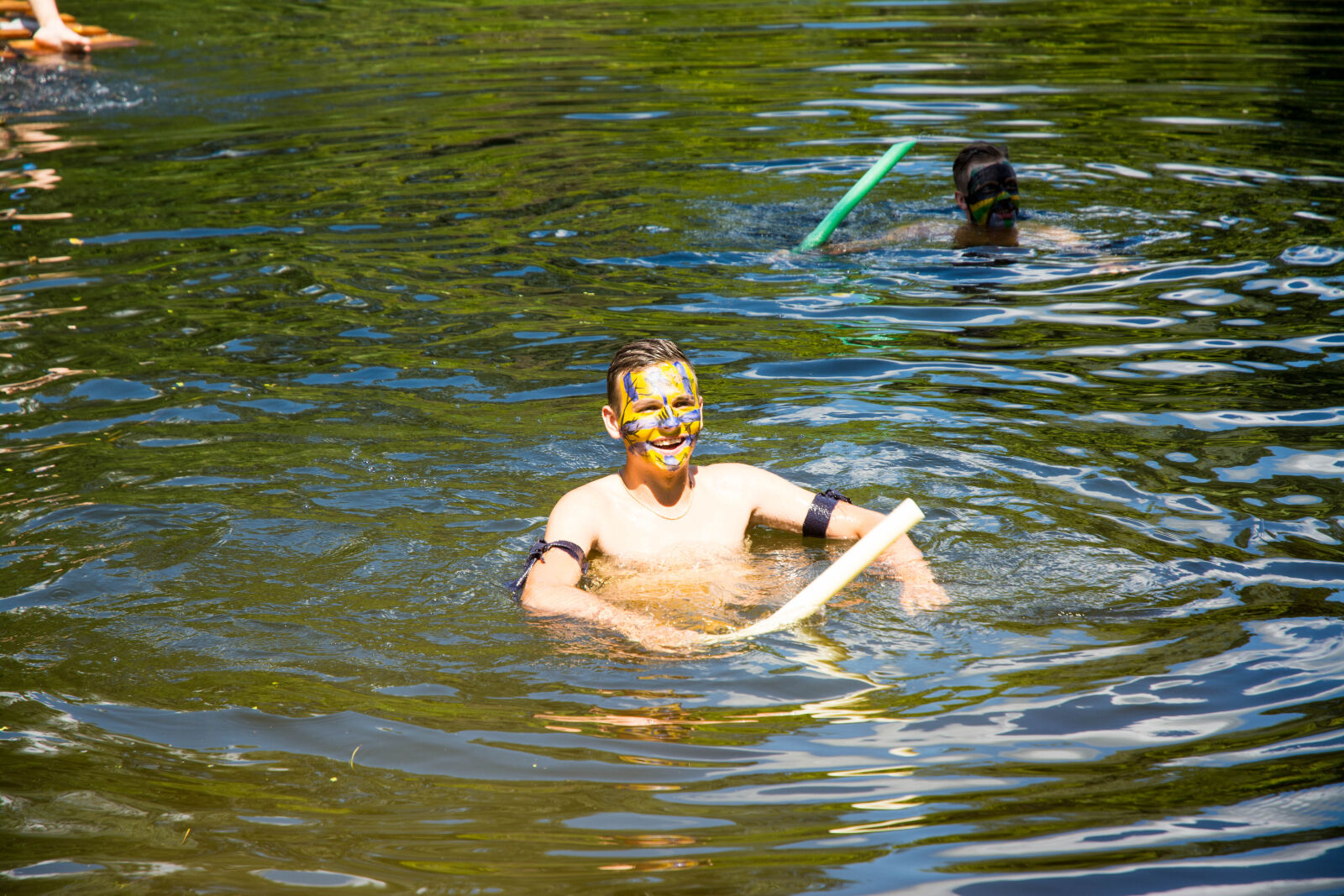 Nikon D7100 sample photo. Camp, dip, forest, pine photography