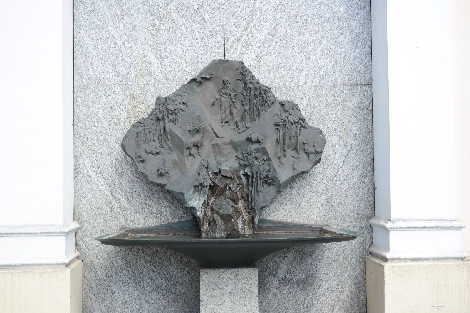 Samsung NX300 sample photo. Fountain, water, art photography
