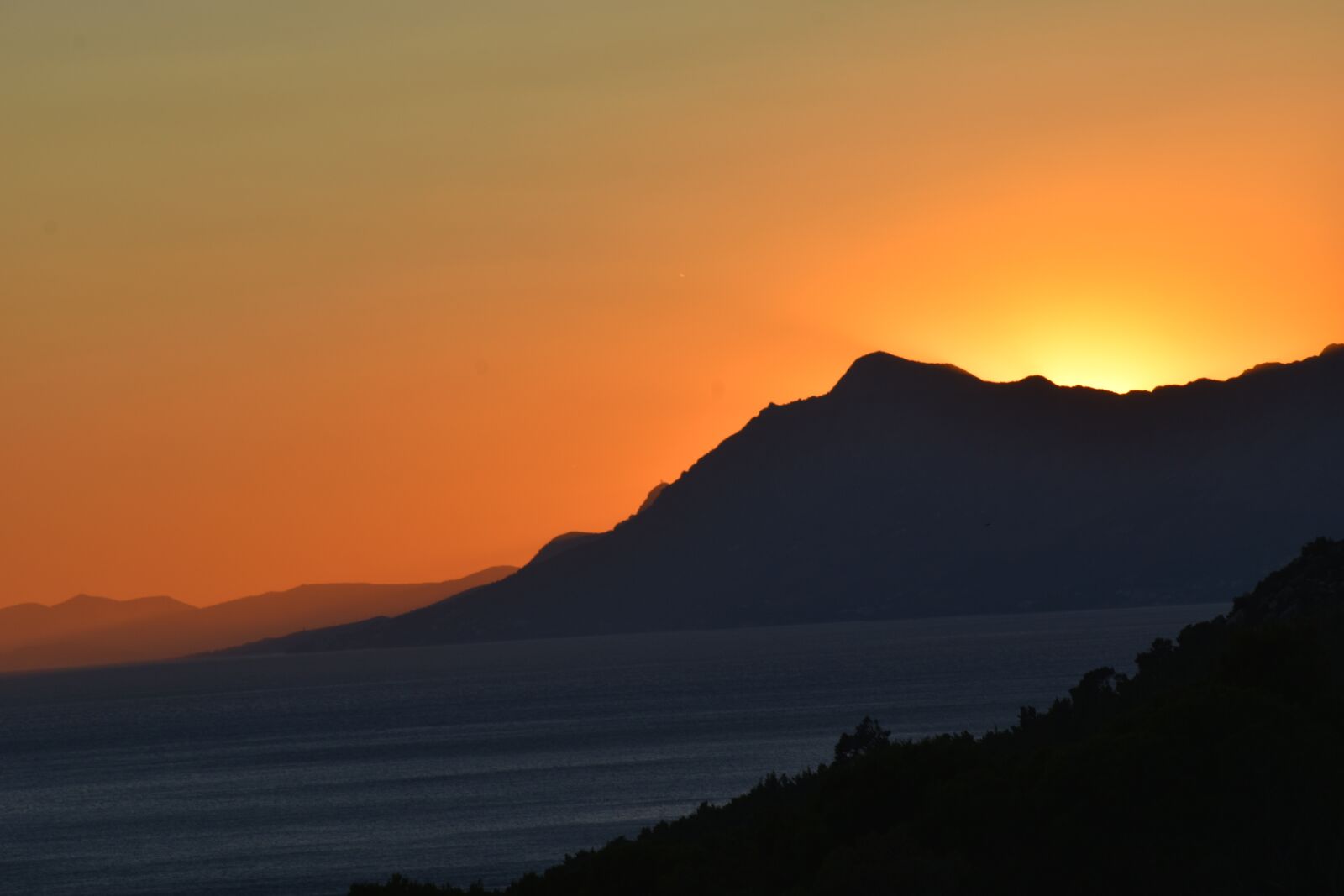 Nikon D3500 sample photo. Mountain, sunset, nature photography