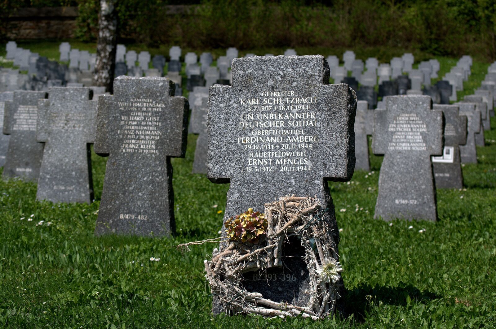 Nikon D3100 sample photo. Cemetery, graves, the military photography
