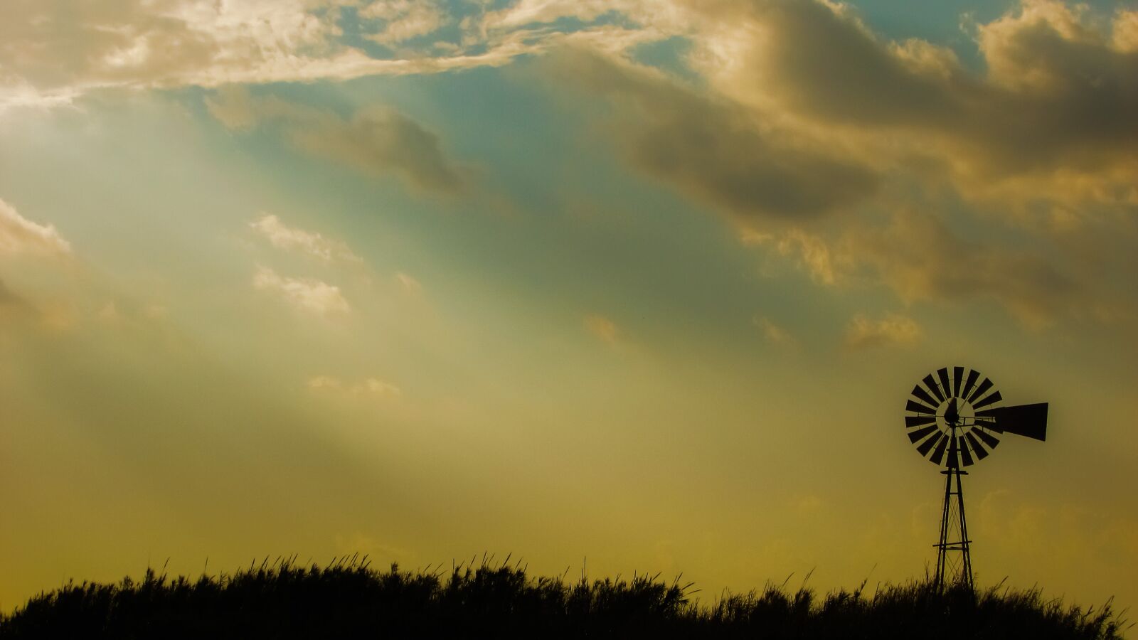 Canon PowerShot SX400 IS sample photo. Windmill, afternoon, sky photography