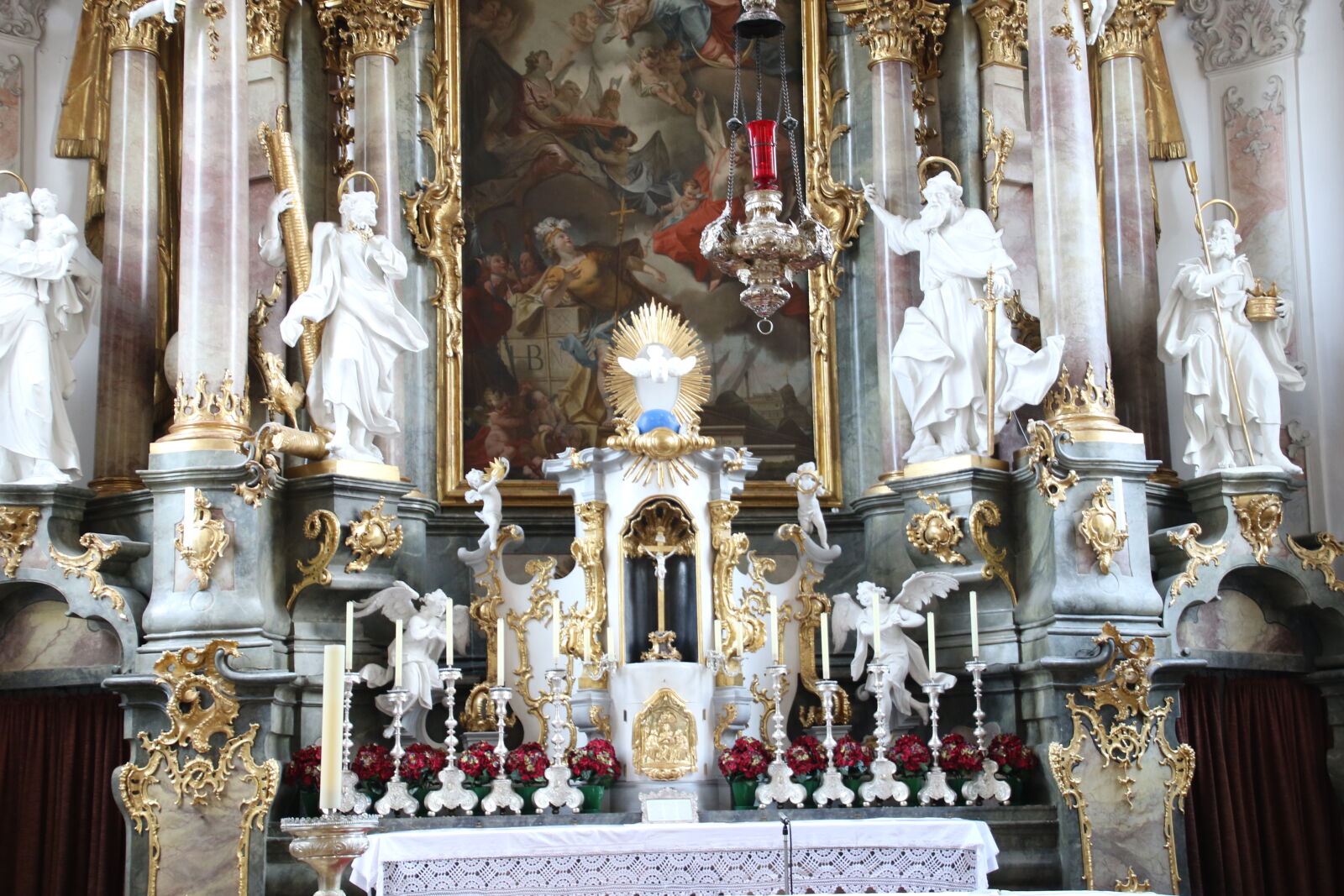 Canon EOS 7D Mark II sample photo. Angel, candles, cathedral, church photography