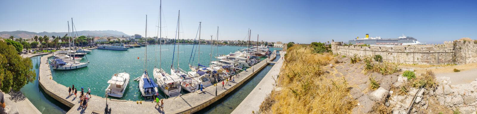 smc PENTAX-DA L 18-55mm F3.5-5.6 sample photo. Sea, panoramic, panoramic photo photography