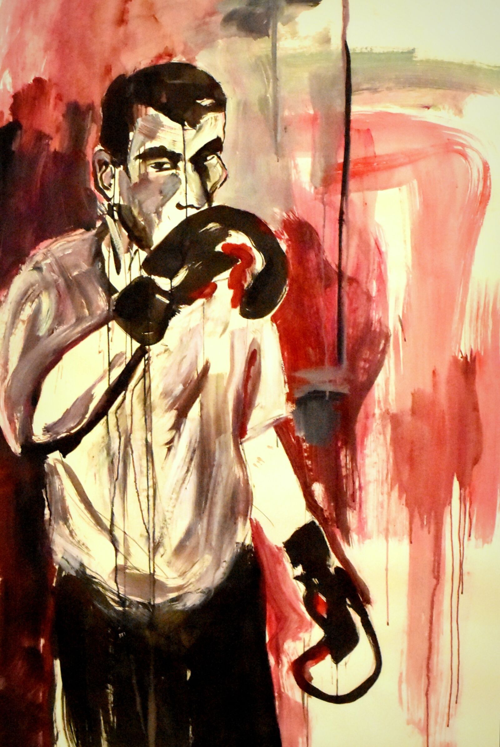 Nikon D7200 sample photo. Painting, boxer, sports photography