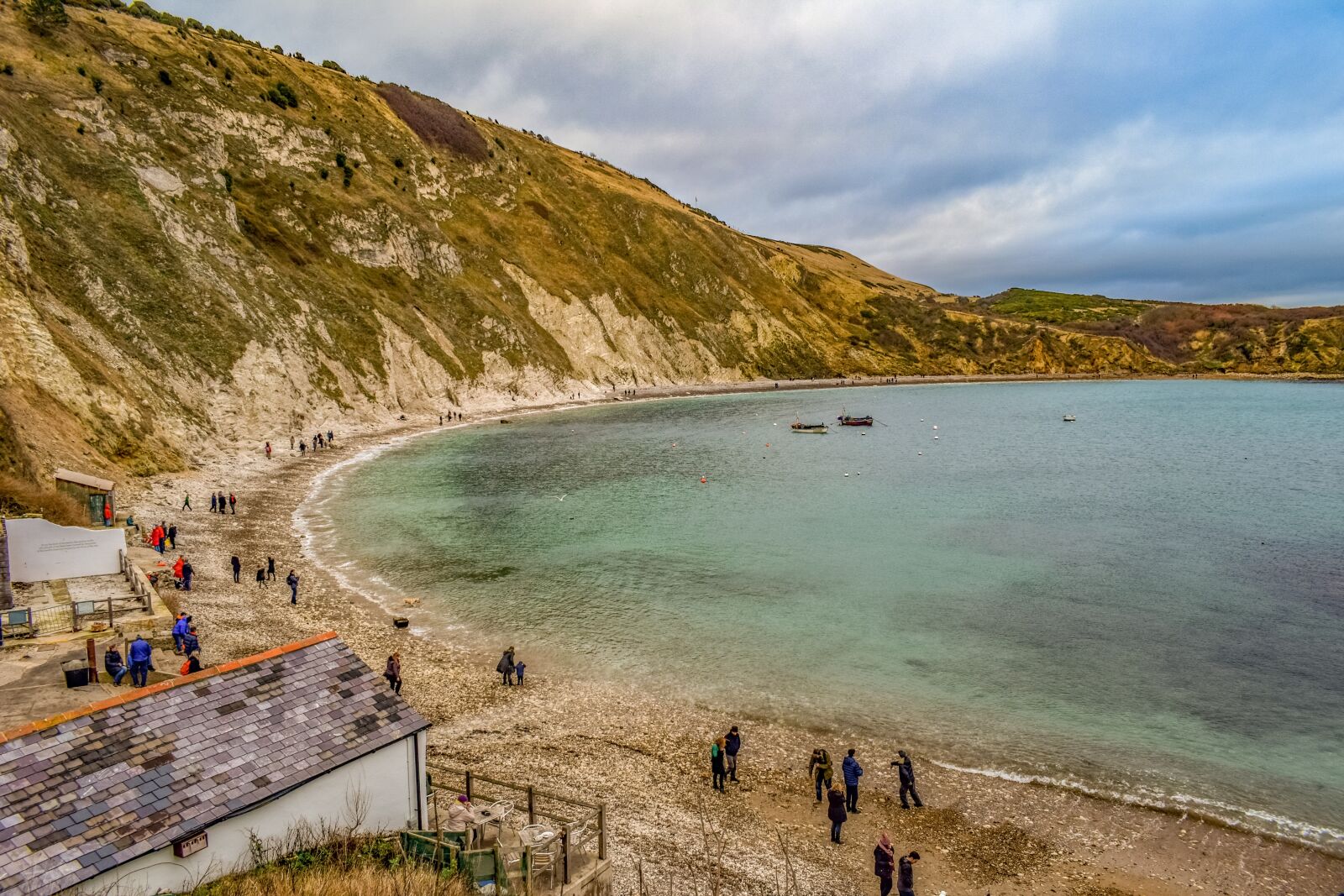 Nikon D3300 sample photo. Lulworth cove, landscape, beach photography