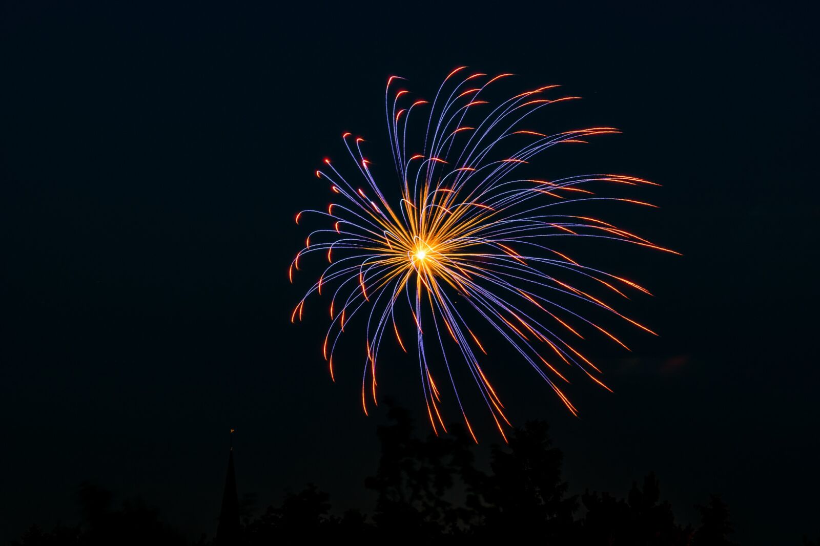 Sony ILCA-77M2 sample photo. Fireworks, flare-up, celebration photography
