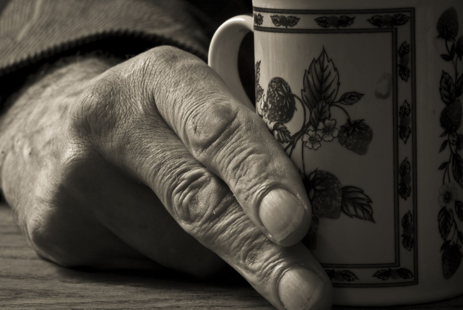 Nikon D80 sample photo. Man, hand coffee, male photography