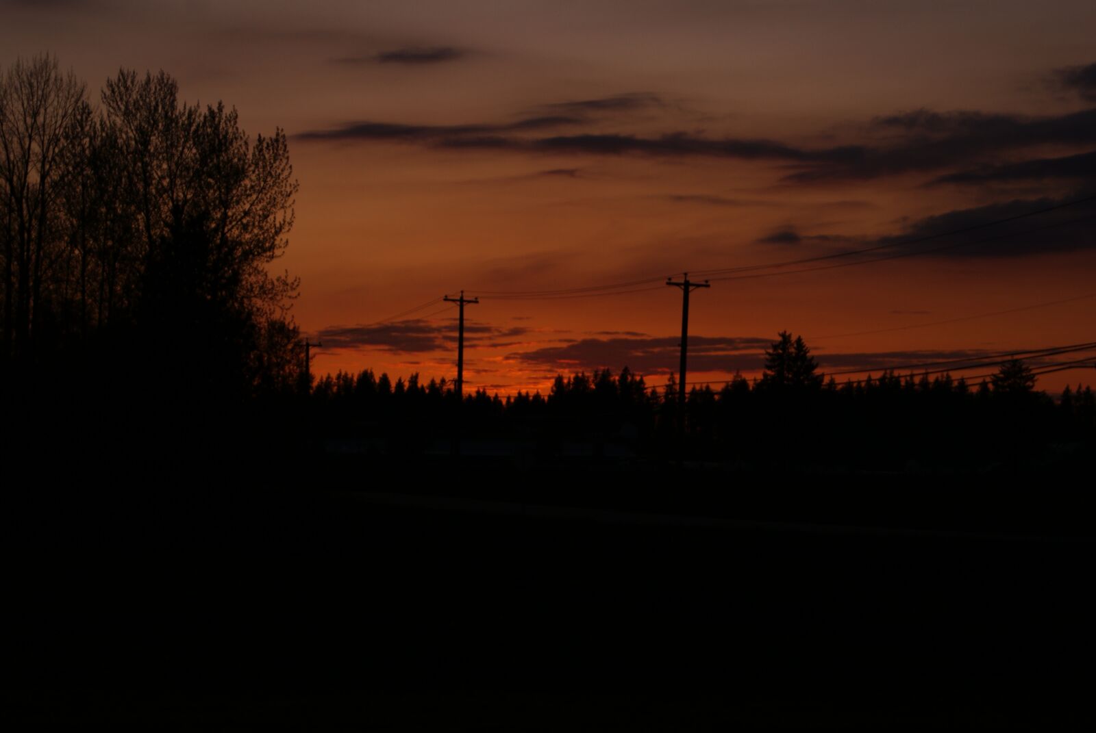 Sony Alpha DSLR-A200 sample photo. Sunset, beautiful, silhouette photography