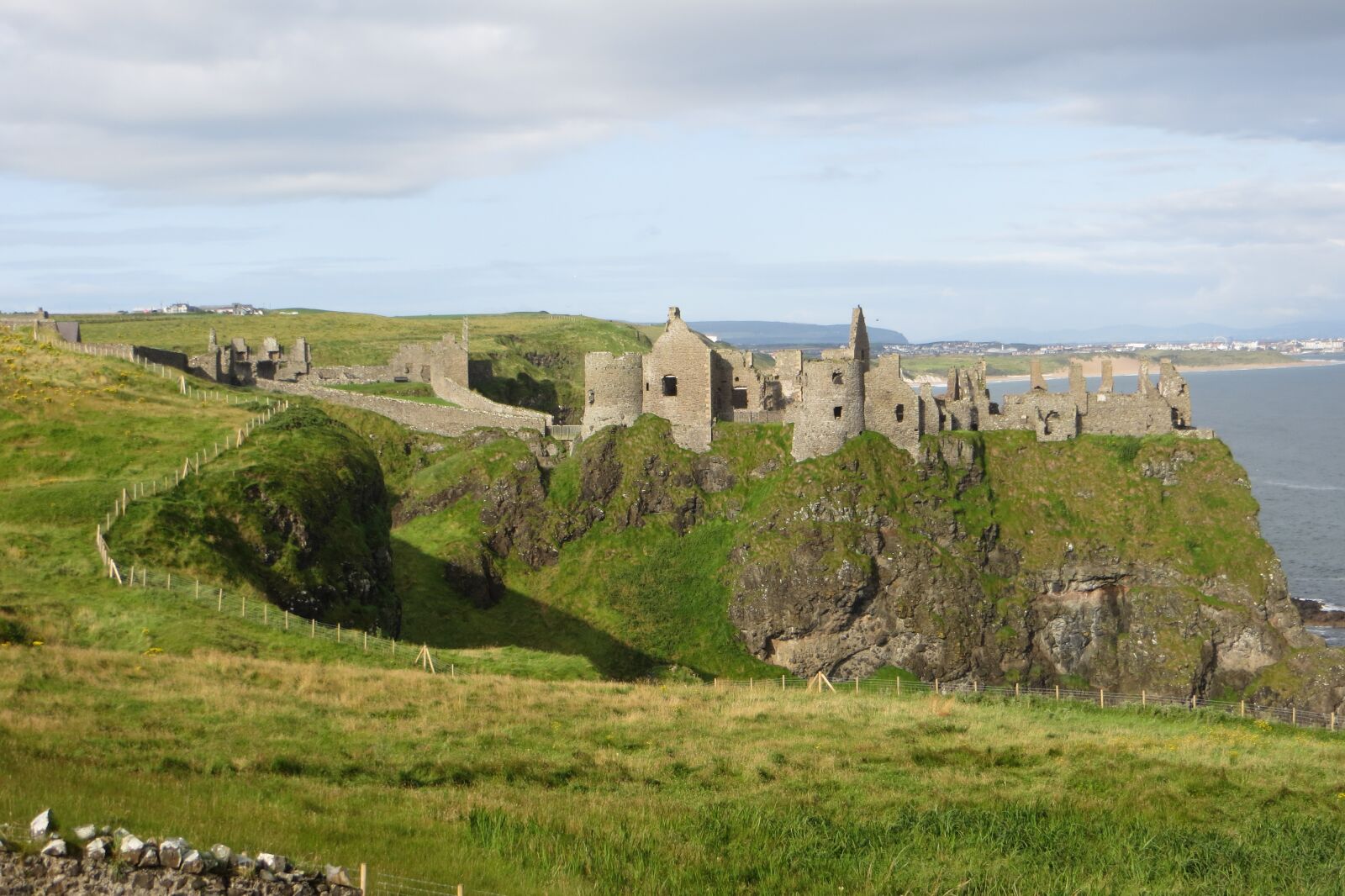 Canon PowerShot SX260 HS sample photo. Dunluce castle, northern ireland photography