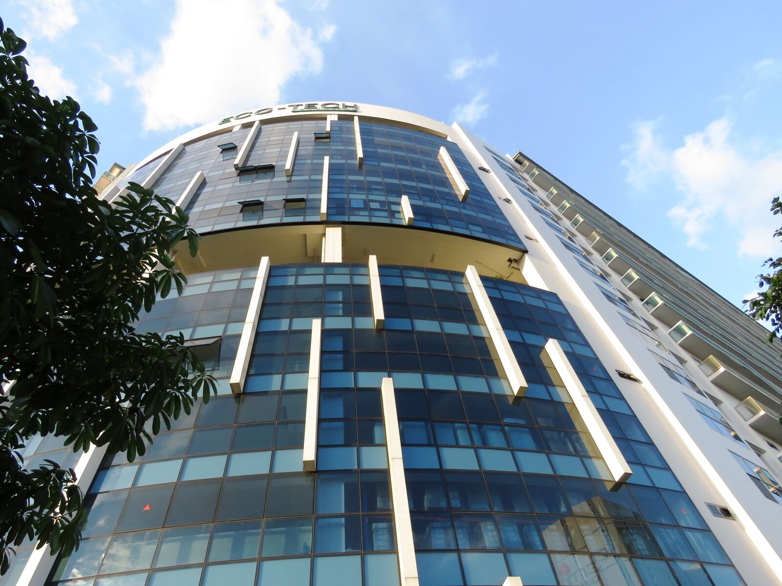 Canon PowerShot SX60 HS sample photo. Building, echo tech, singapore photography