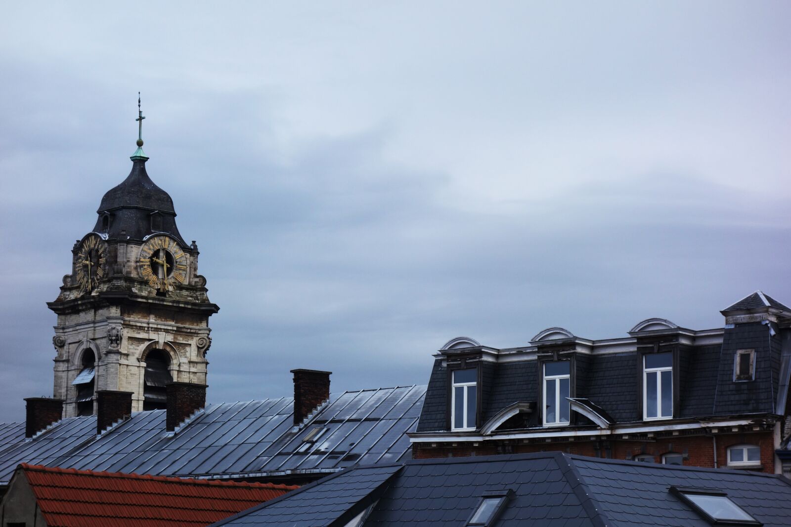 Sony Cyber-shot DSC-RX100 sample photo. Brussels, roofs, city photography