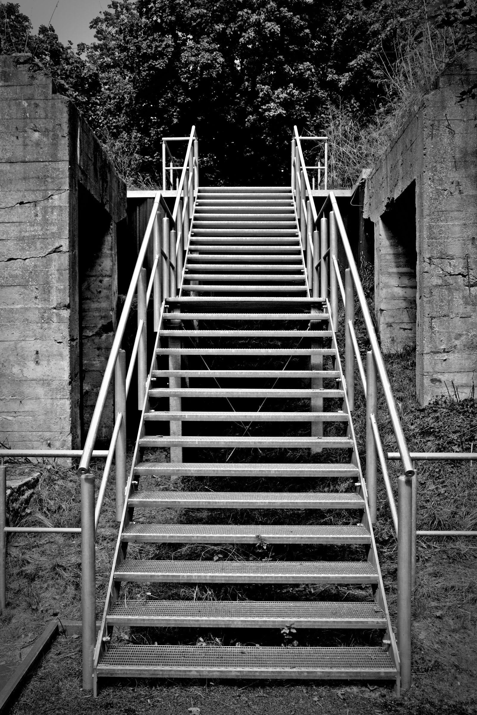 Nikon D5200 sample photo. Stairs, rise, gradually photography
