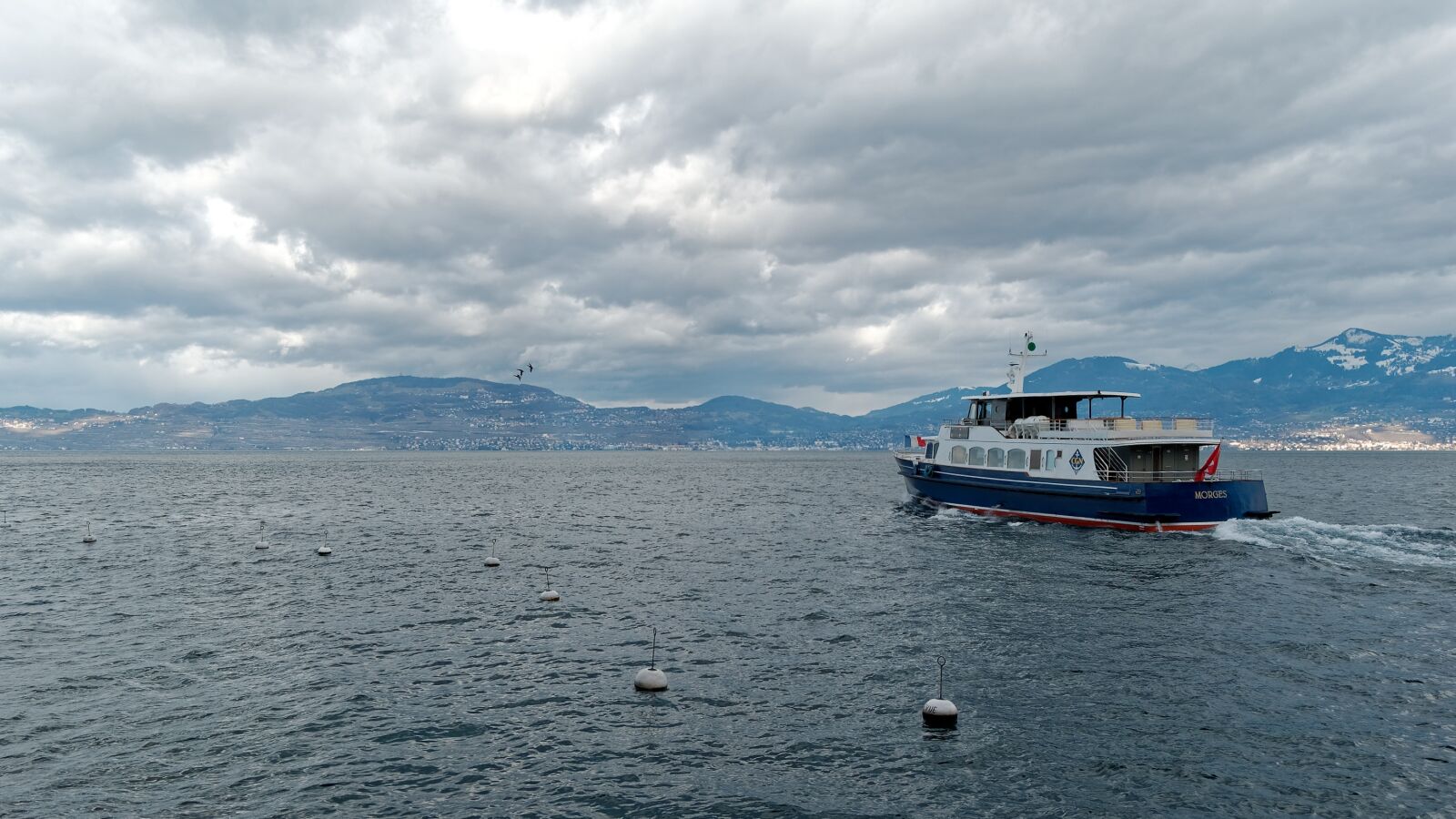 Nikon D50 sample photo. Geneva, lake, boat photography