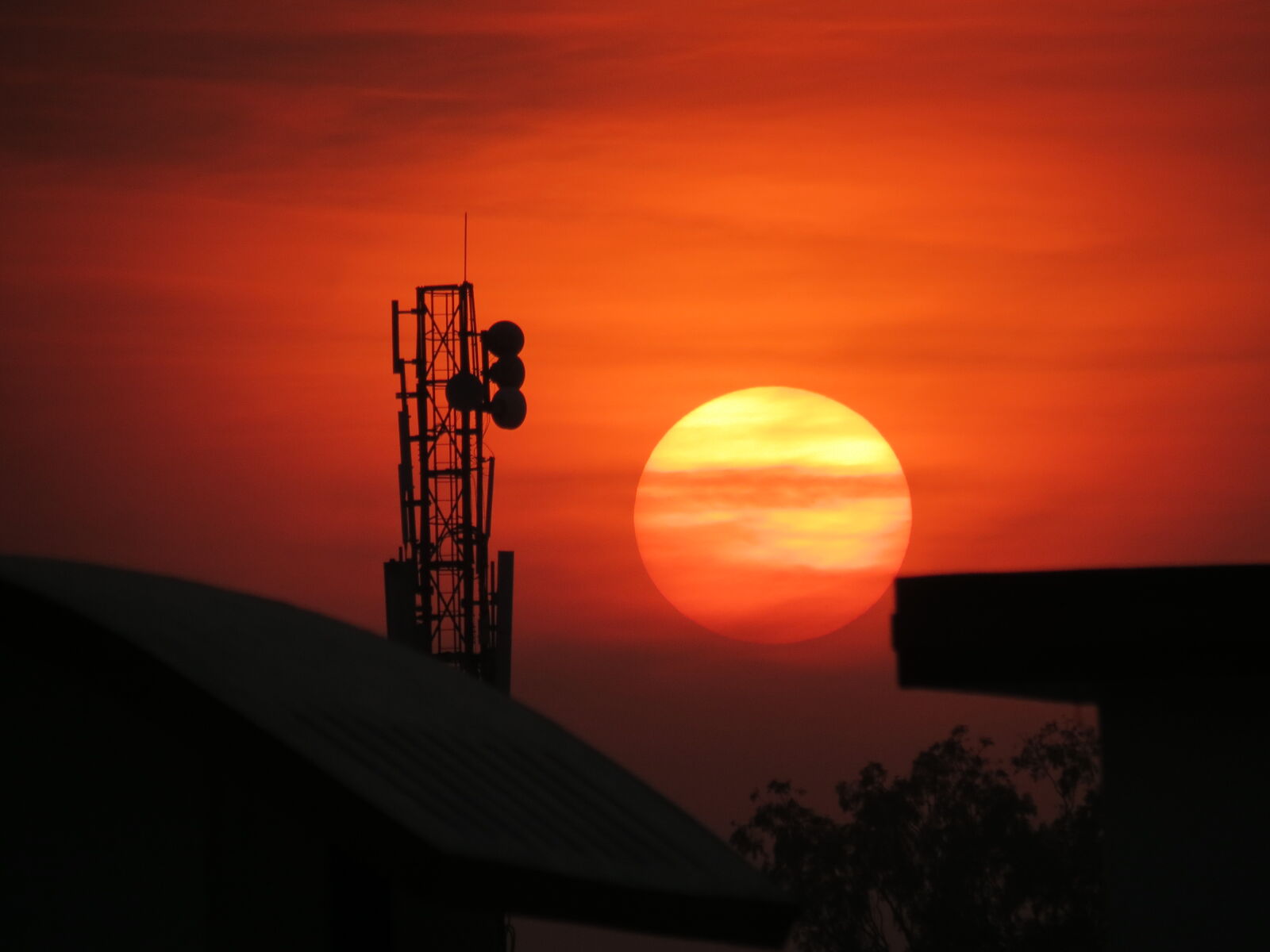 Canon PowerShot SX40 HS sample photo. Sunset, sun, evening, nature photography