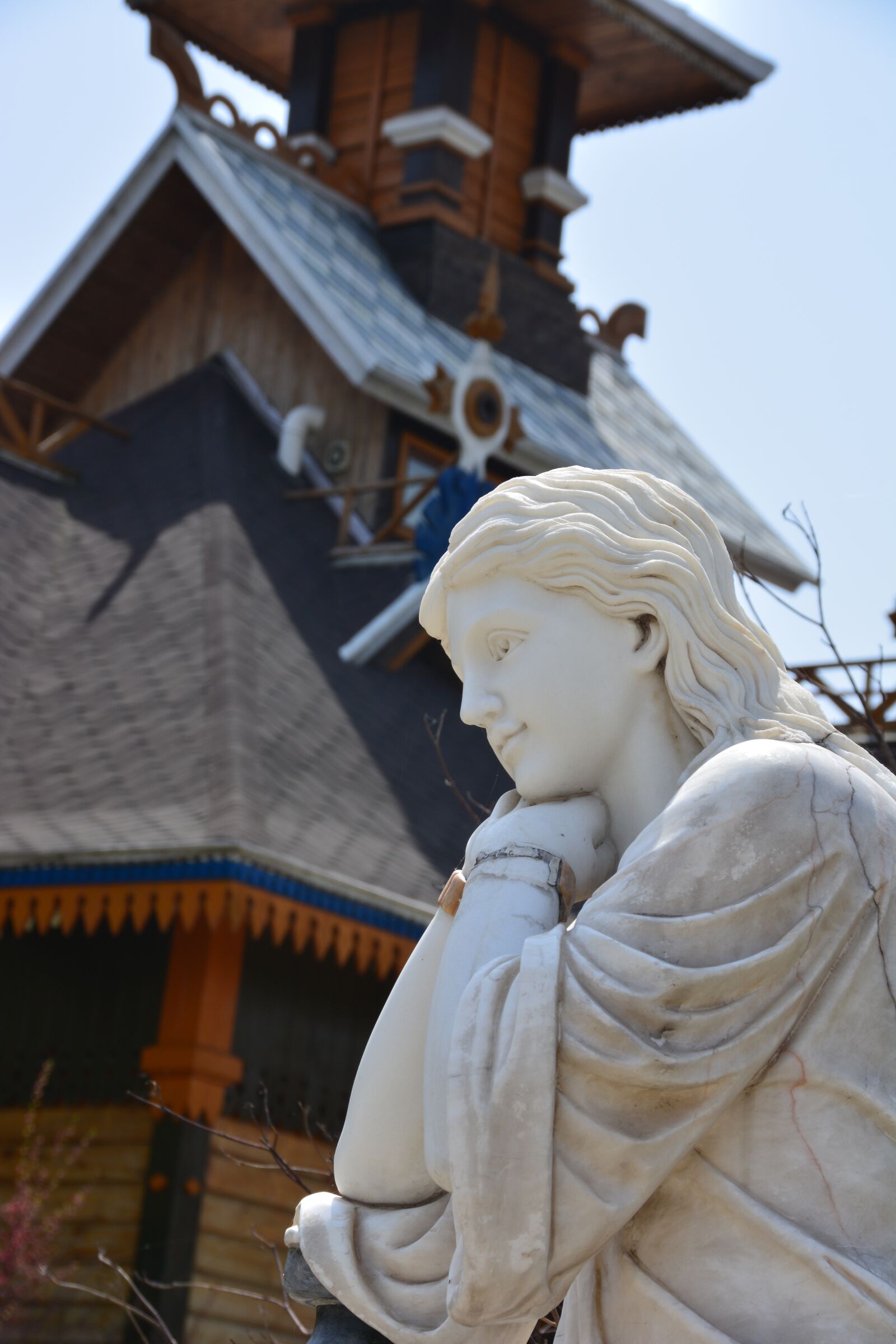 Nikon D7100 sample photo. Harbin, volga manor, sculpture photography