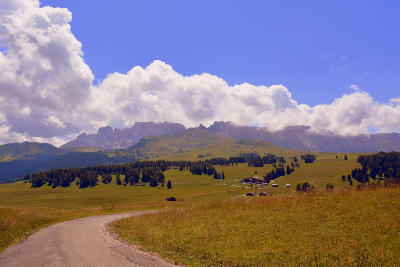 Nikon D7100 sample photo. Road, mountain, prato photography