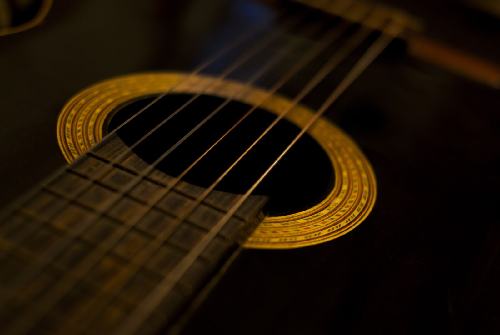 Nikon D60 sample photo. Sound, guitar, wood photography