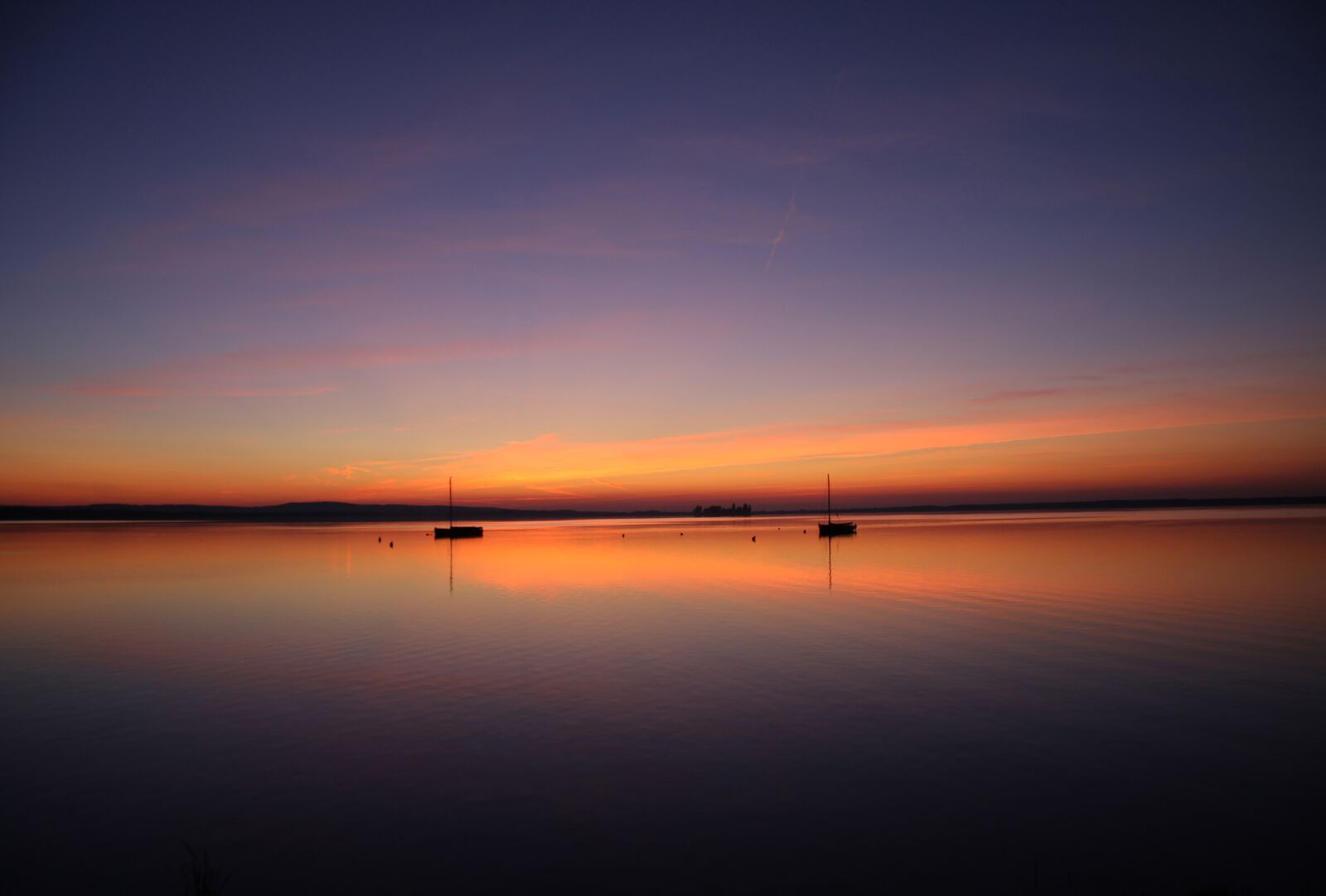 Canon EOS 40D sample photo. Abendstimmung, sunset, sunset sea photography