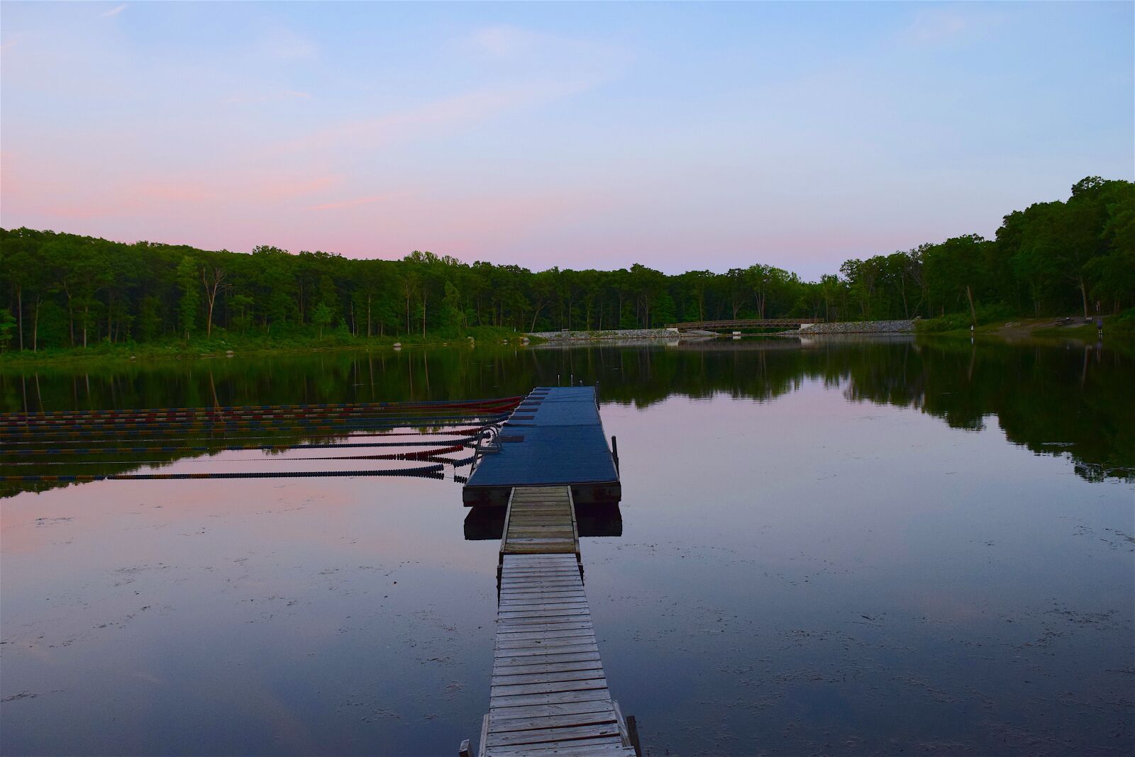 Nikon D3300 sample photo. Dock, lake, sunset photography