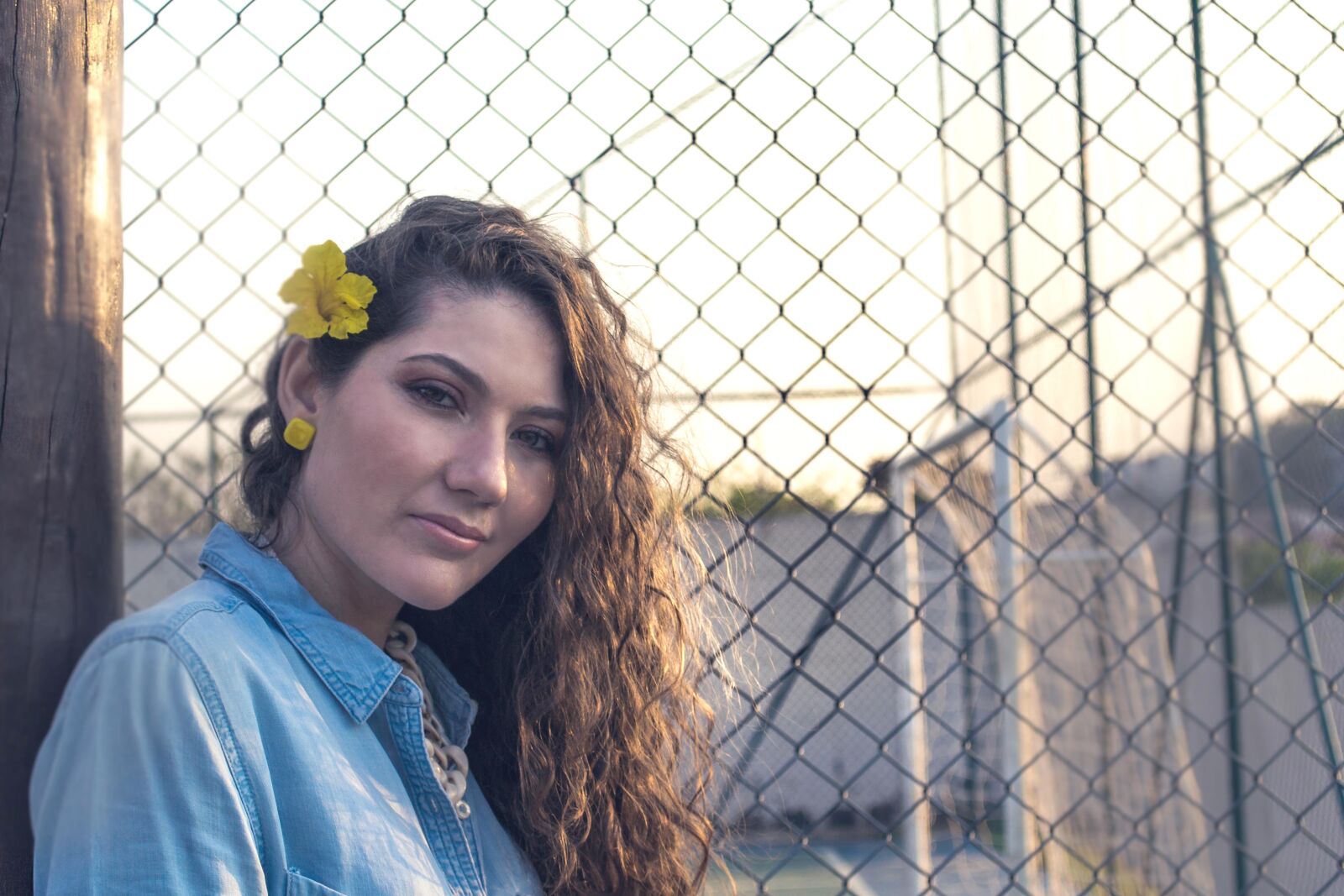 Nikon D3100 sample photo. Woman powerful, feminism, sunset photography