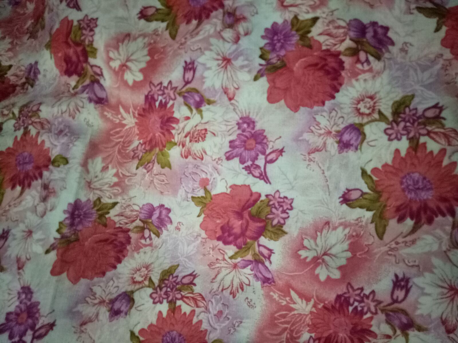 OPPO A1601 sample photo. Floral, printed, fabric photography