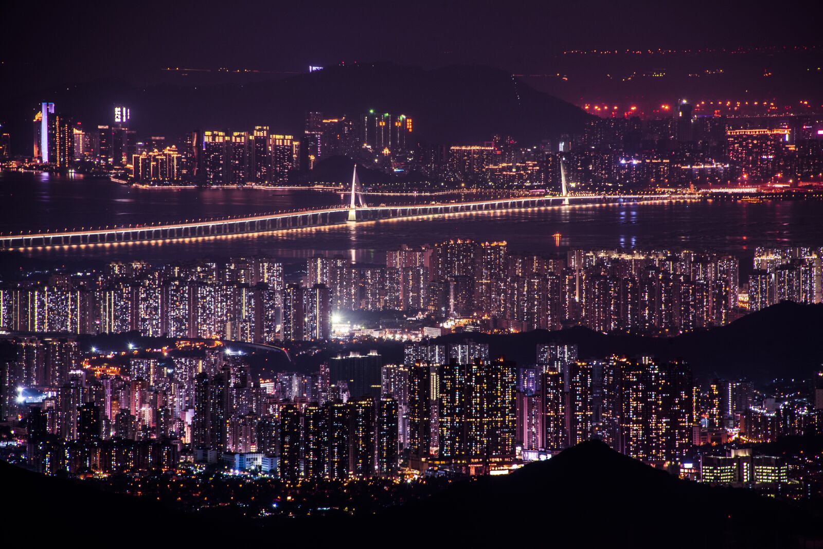 Nikon D750 sample photo. Hong kong, shenzhen, bridge photography