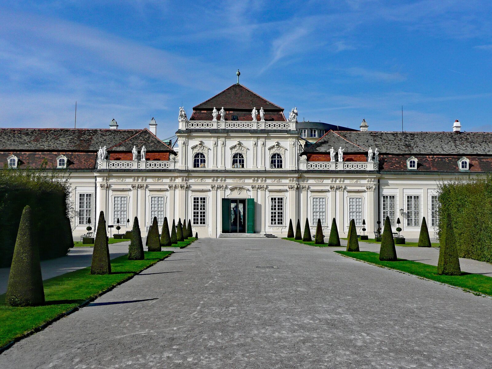 Panasonic DMC-TZ3 sample photo. Belvedere palace, vienna, austria photography