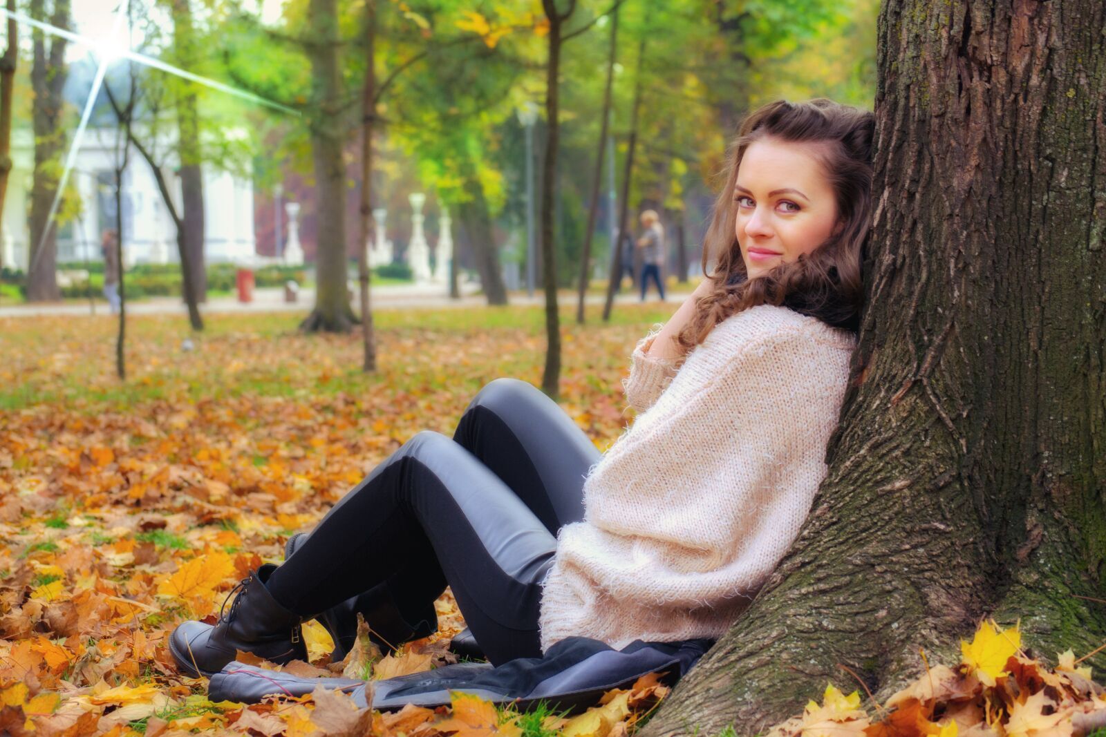 Nikon D3100 sample photo. Girl lying down, girl photography