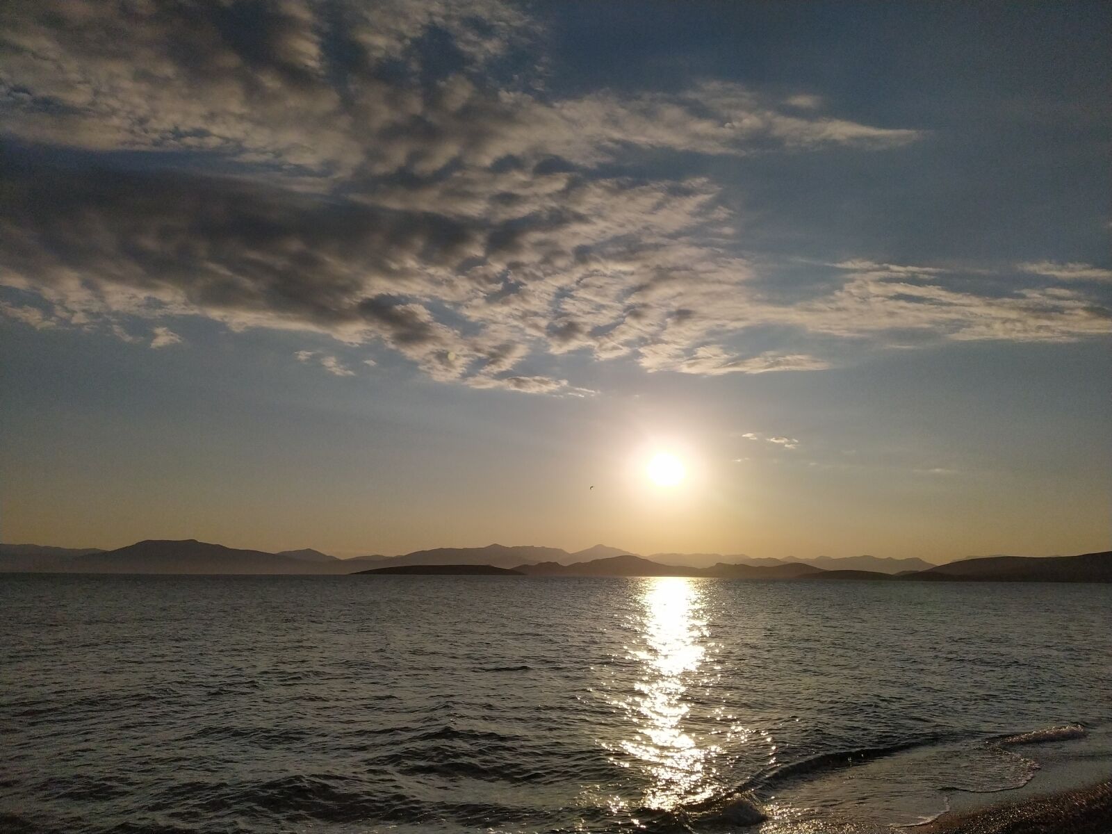 Xiaomi Redmi Note 8 sample photo. Sky, sea, greece photography