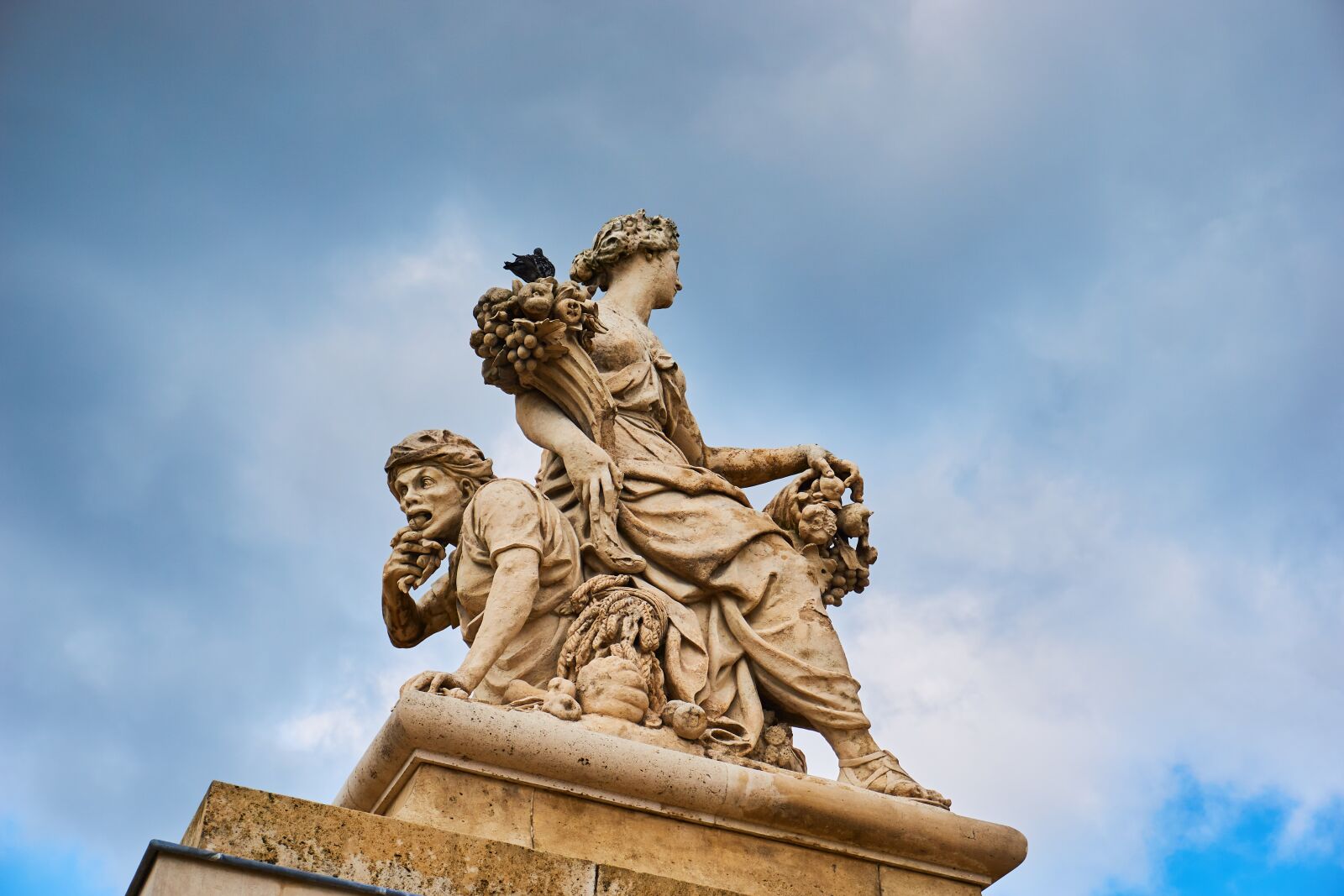 Sony a6000 sample photo. Versailles, paris, statue photography