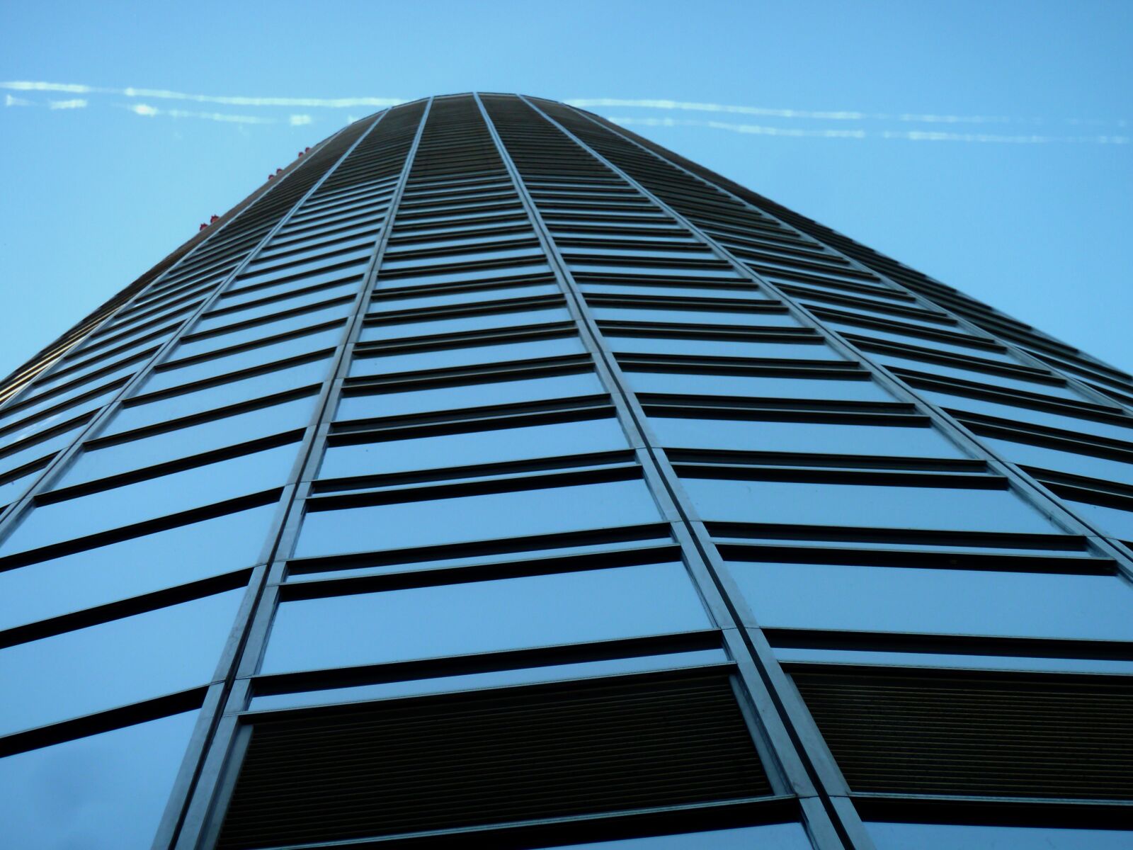Panasonic DMC-TZ7 sample photo. Skyline, skyscraper, skyscrapers photography