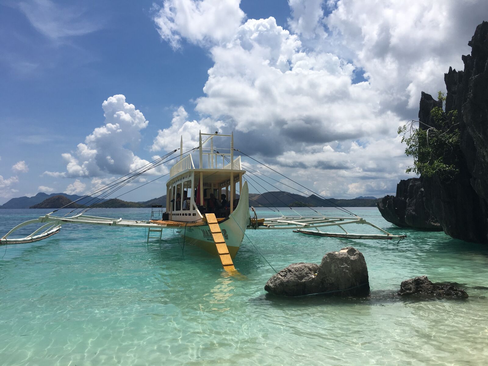 Apple iPhone 6s sample photo. Elnido, philippines, boat photography