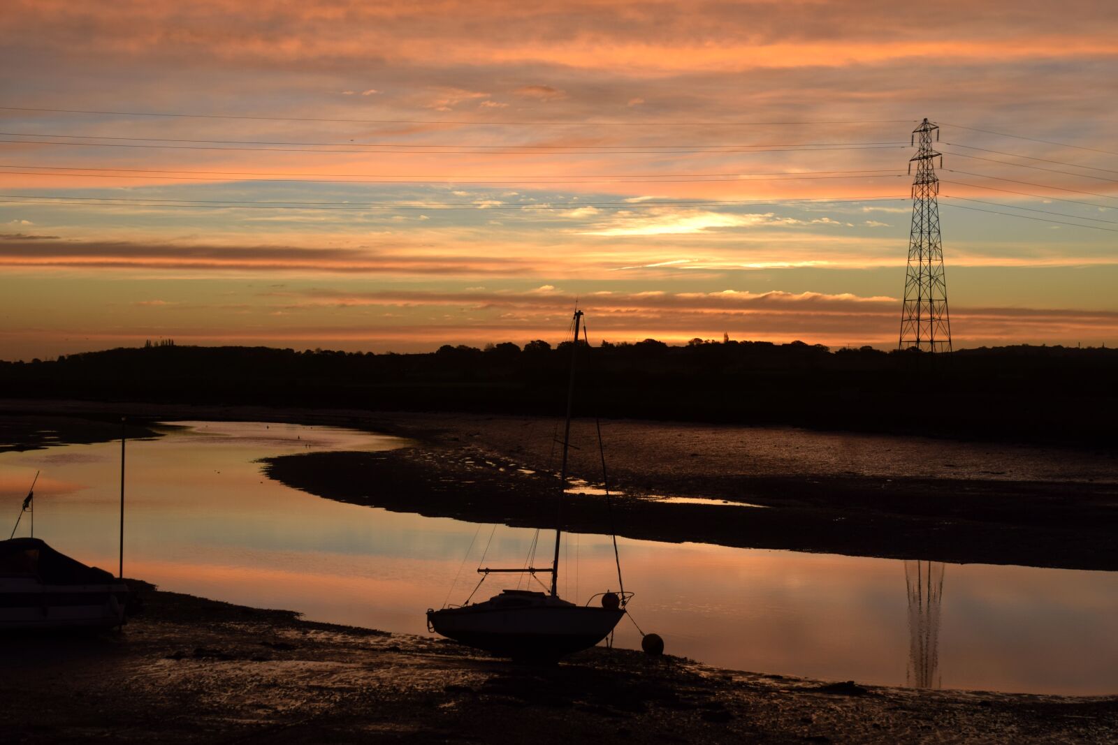 Nikon D5300 sample photo. Sunset, boat, water photography