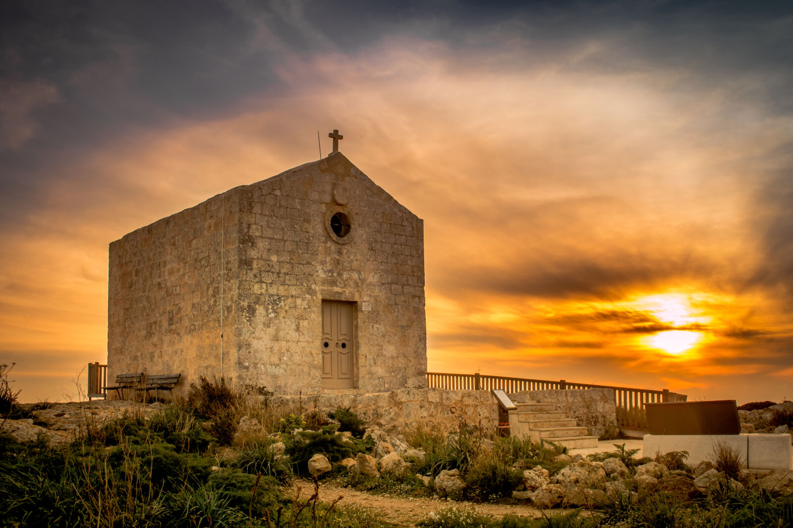 Canon EOS 70D + Canon EF-S 18-55mm F3.5-5.6 IS STM sample photo. Monastery, sunset, sunrise, religion photography