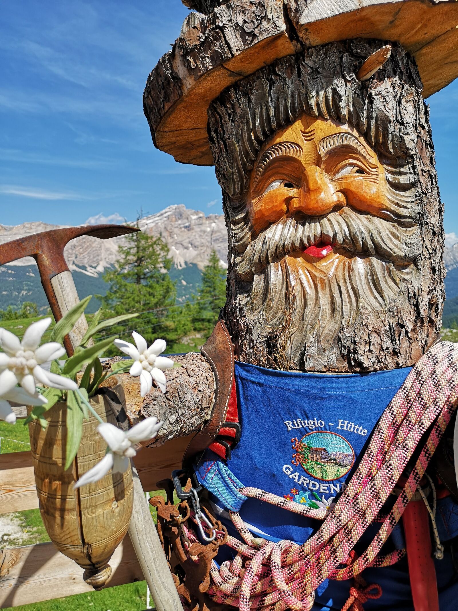 HUAWEI CLT-L09 sample photo. Gnome, man, wood photography