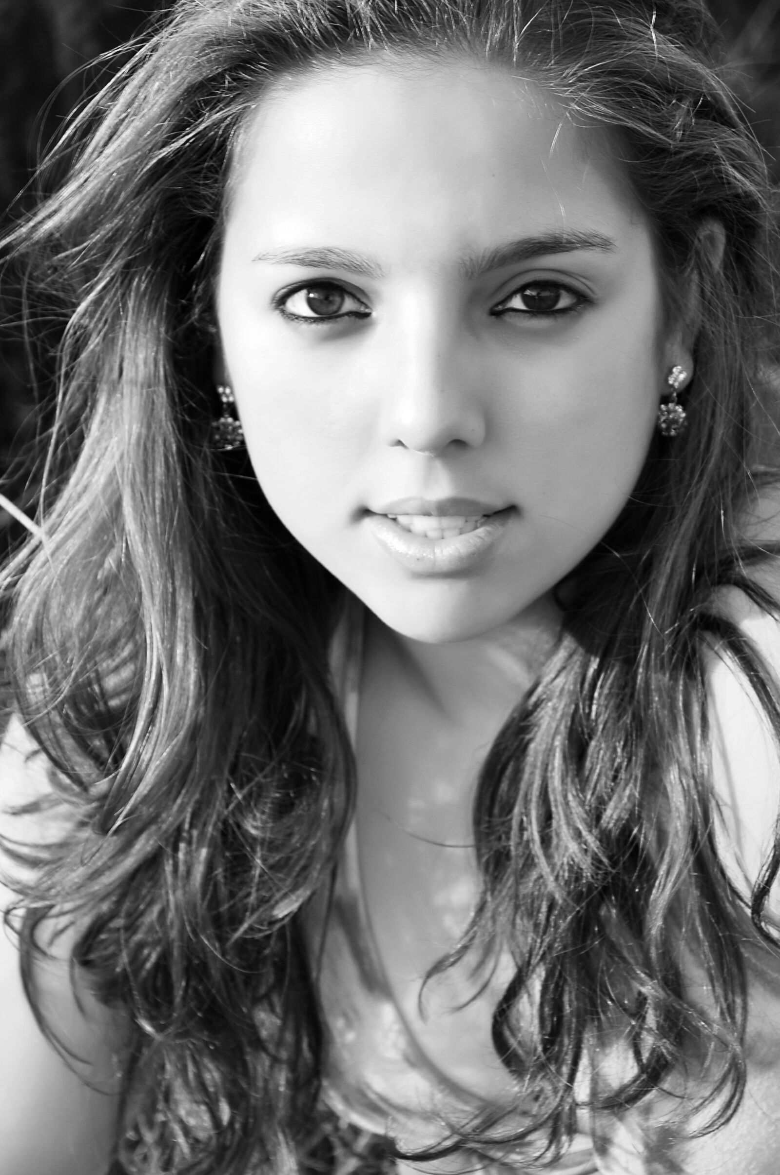 Nikon D90 sample photo. Model, woman, face photography
