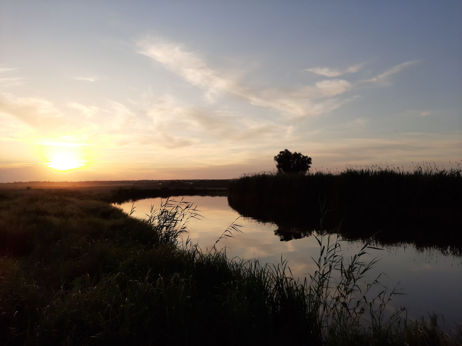 Samsung Galaxy A50 sample photo. Mius, taganrog, sunset photography