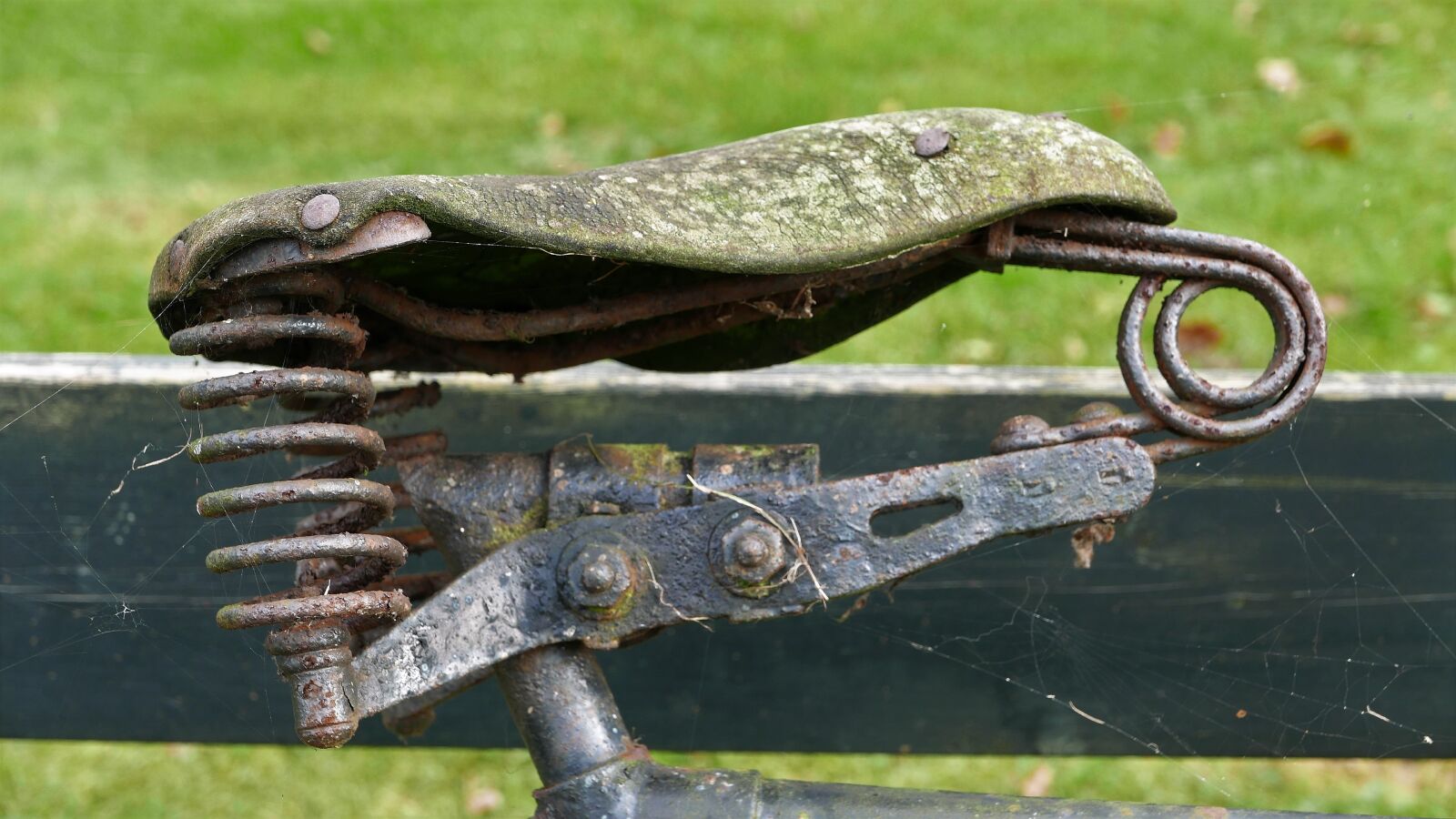 Panasonic Lumix DMC-LX100 sample photo. History, bicycle, saddle photography