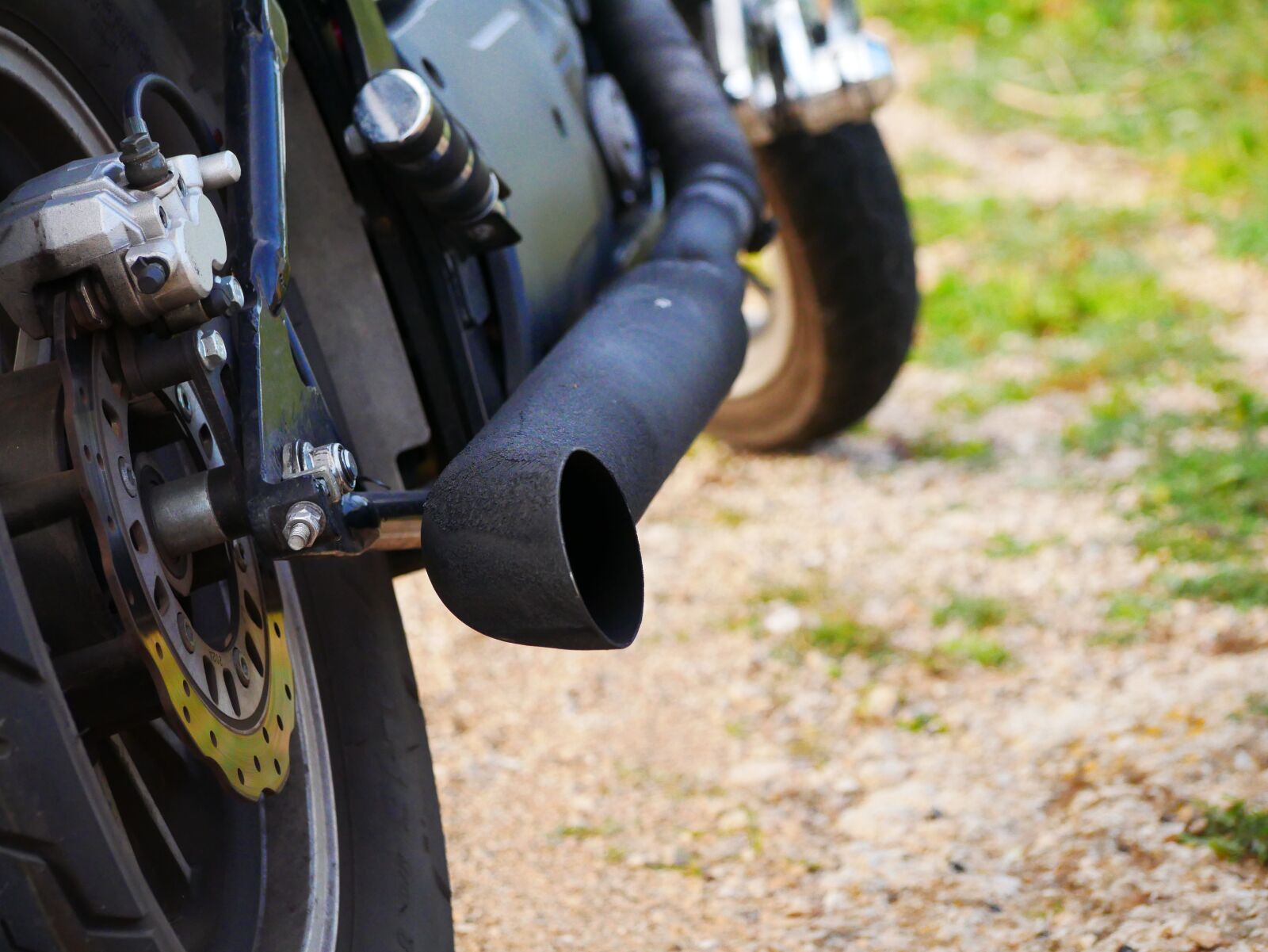 Panasonic Lumix DMC-GX85 (Lumix DMC-GX80 / Lumix DMC-GX7 Mark II) sample photo. Chopper, exhaust, exhaust system photography