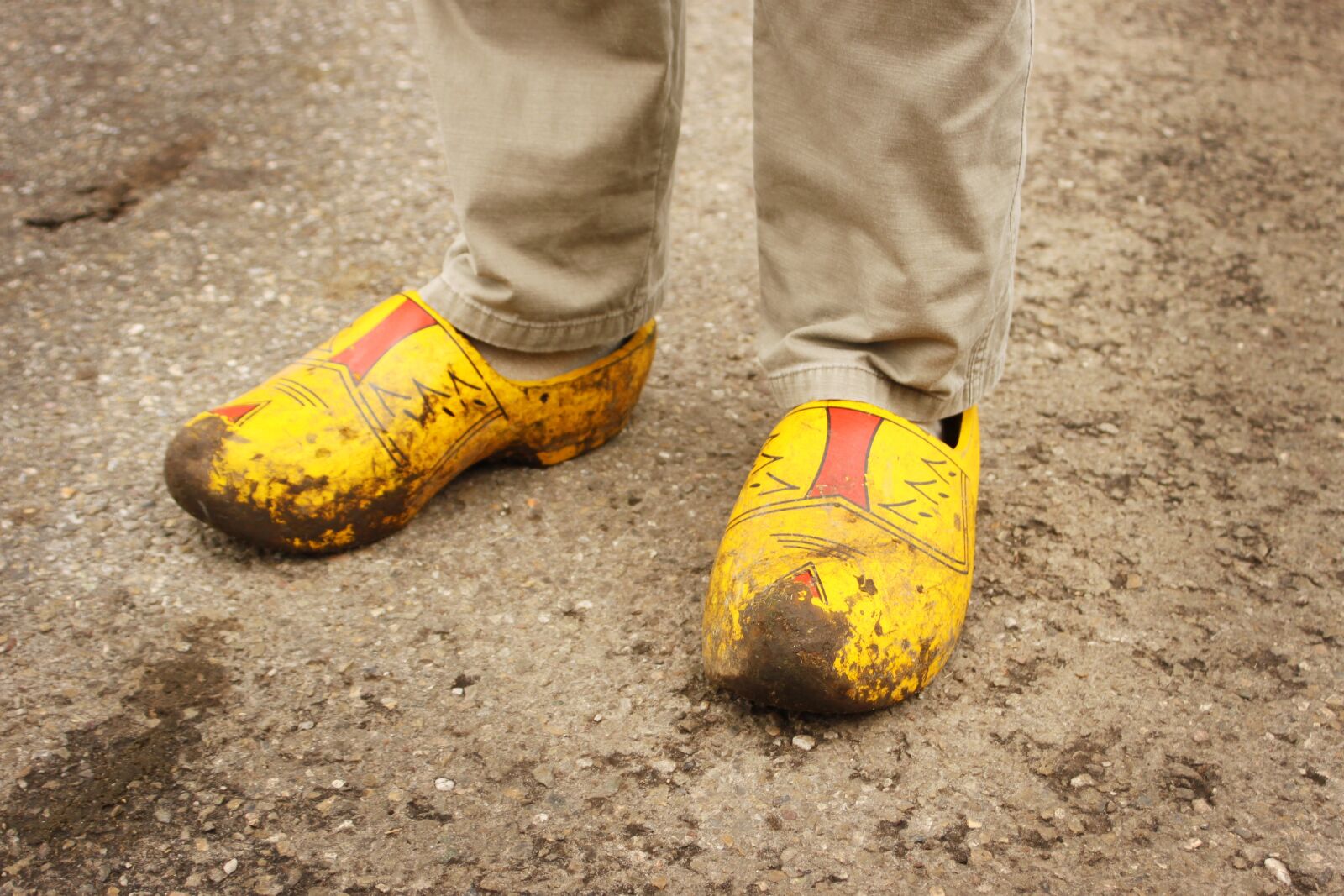 Canon EOS 500D (EOS Rebel T1i / EOS Kiss X3) sample photo. Wooden shoes, holland, yellow photography