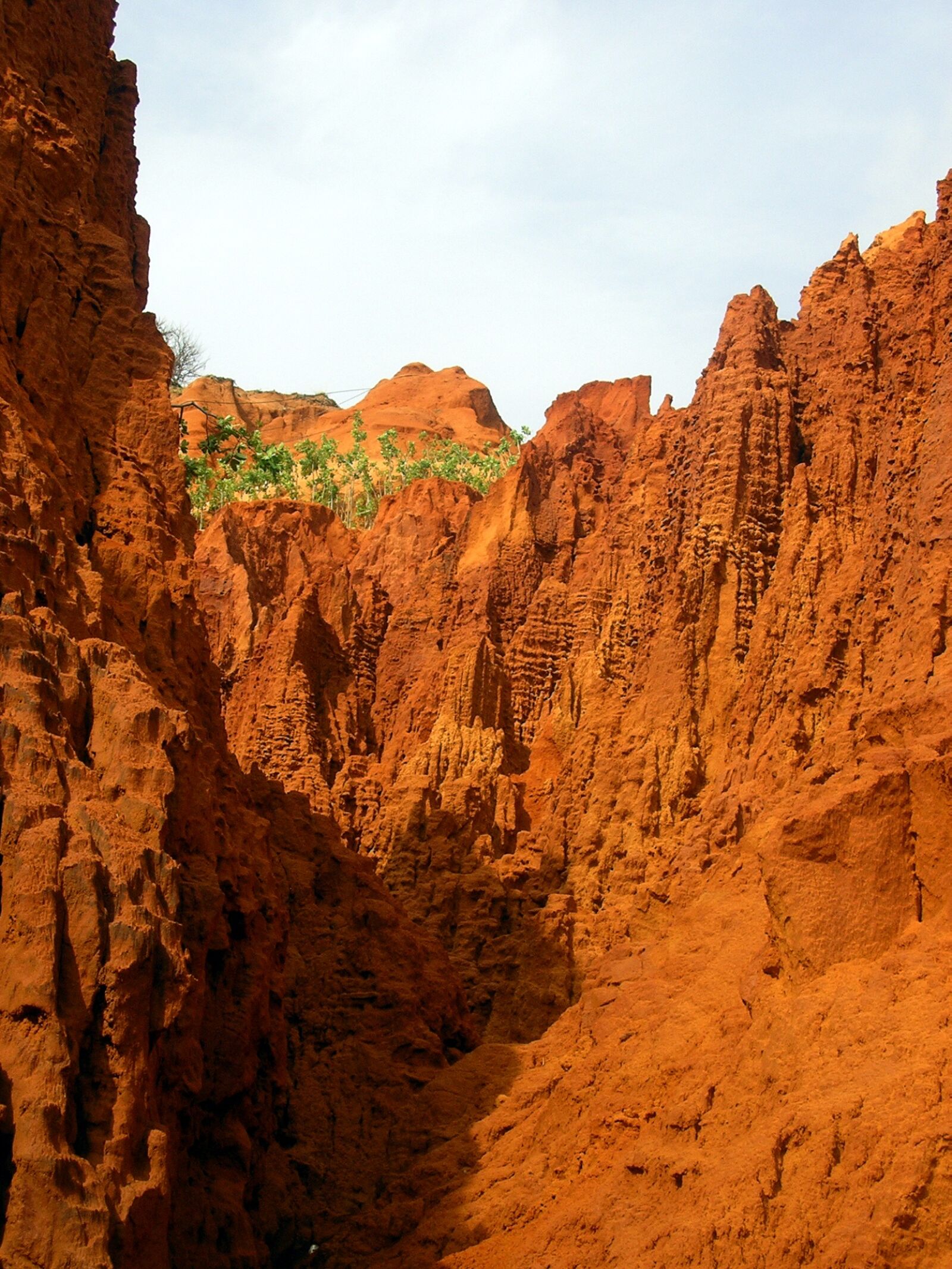 Pentax OPTIO 30 sample photo. Red canyon, red sand photography