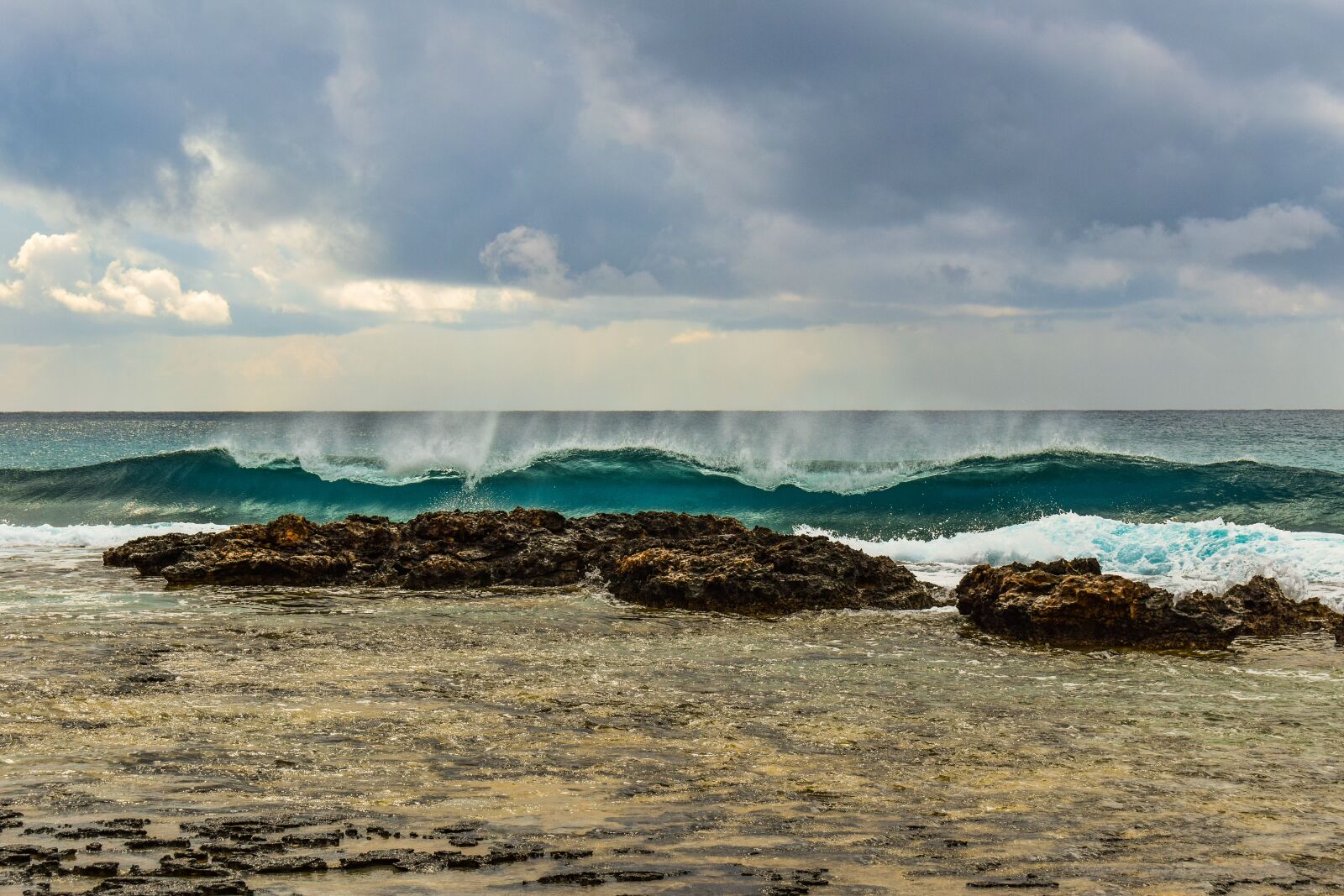 Nikon D3300 sample photo. Rocky coast, sea, wave photography