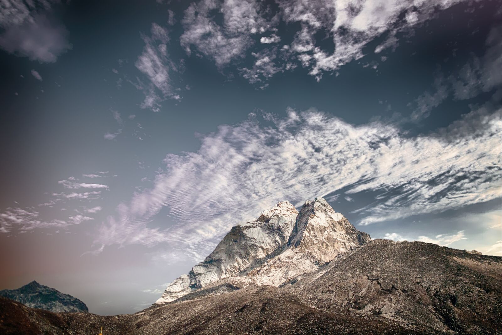 Canon EOS 6D sample photo. Mountain, snow, nature photography