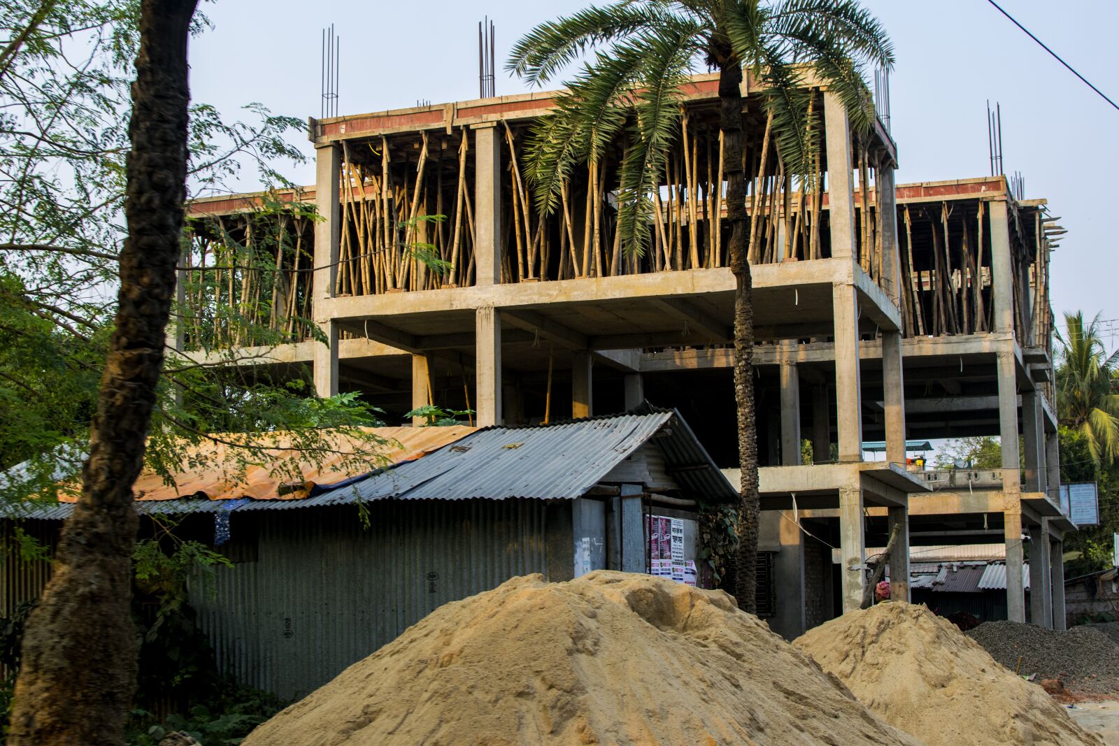 Nikon D5300 sample photo. Incomplete building, new building photography