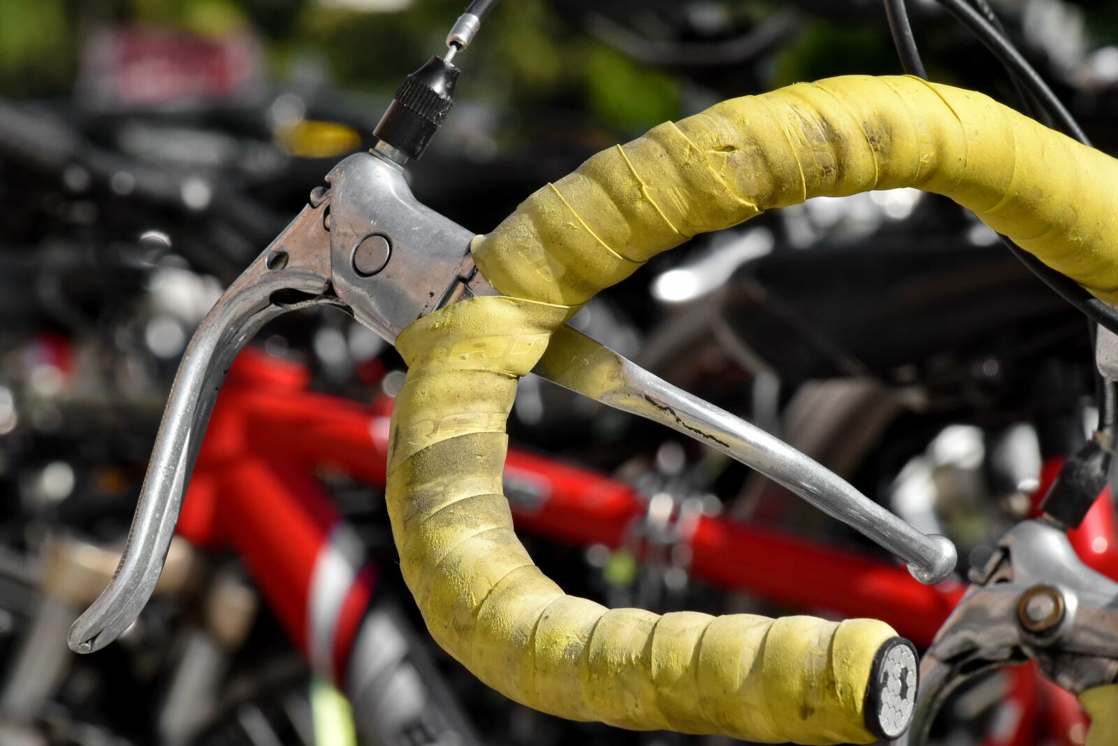 Nikon D5500 sample photo. Bicycle, steering wheel, brake photography