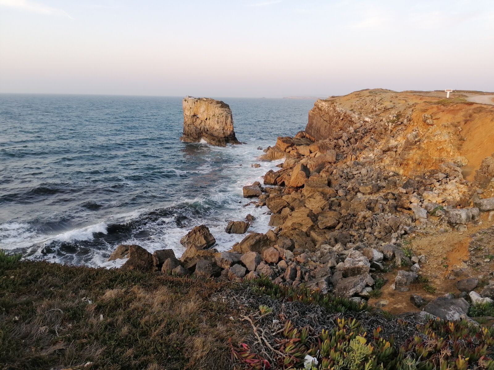 HUAWEI P30 LITE sample photo. Sunset, portugal, ocean photography