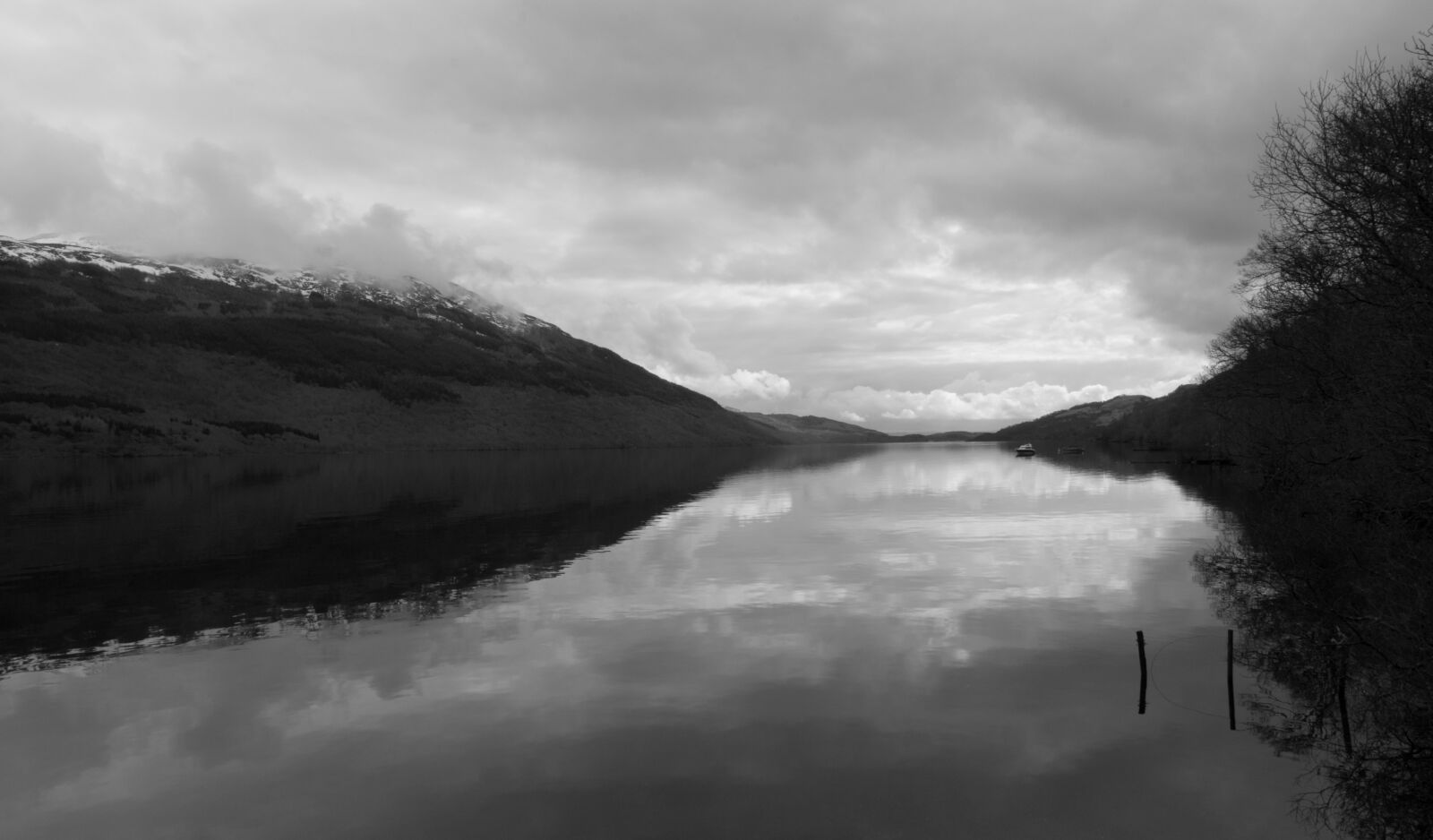 Nikon D90 sample photo. Loch, scotland, mood photography