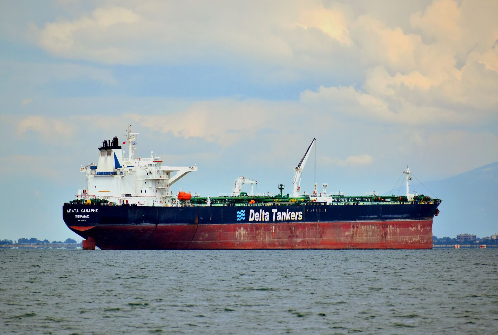 Nikon D3500 sample photo. Ship, oil, sea photography
