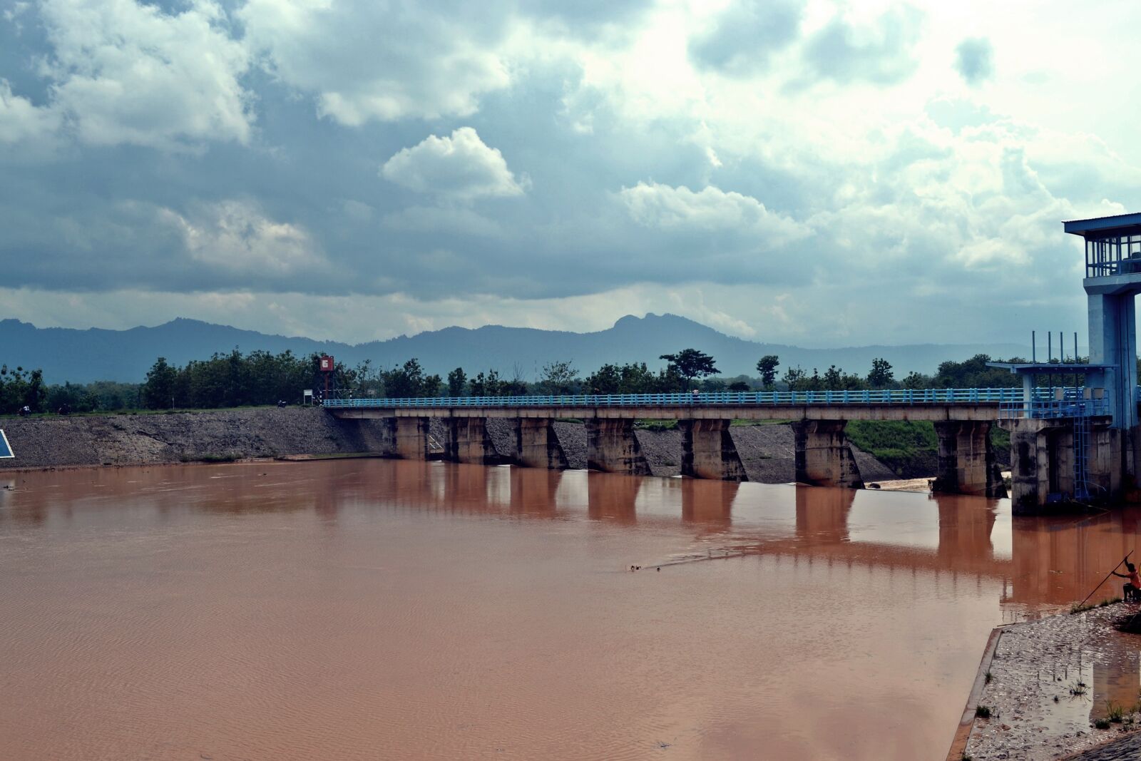 Nikon D3100 sample photo. Bridge, dam, landscape photography
